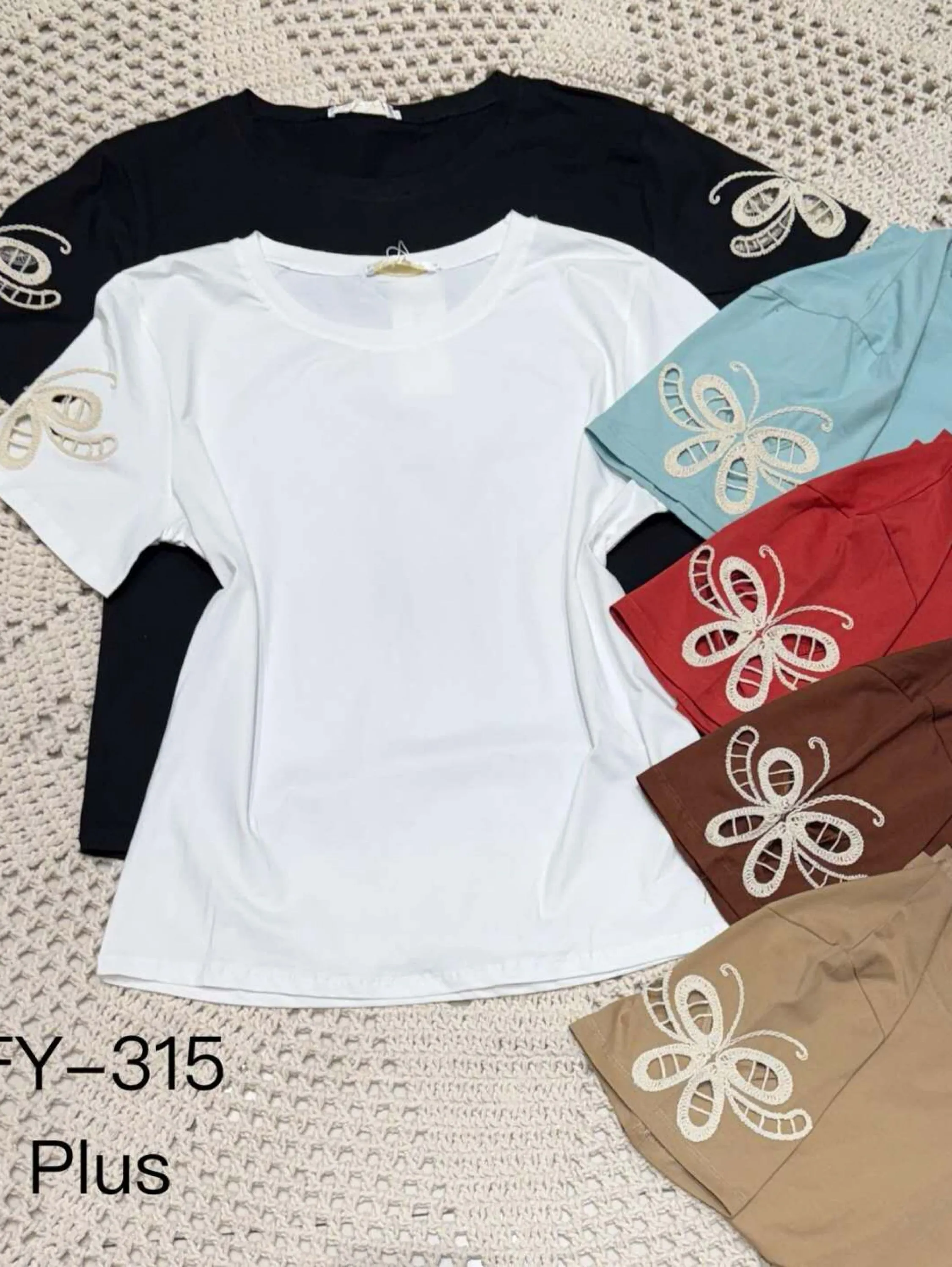 Blusa algodão plus