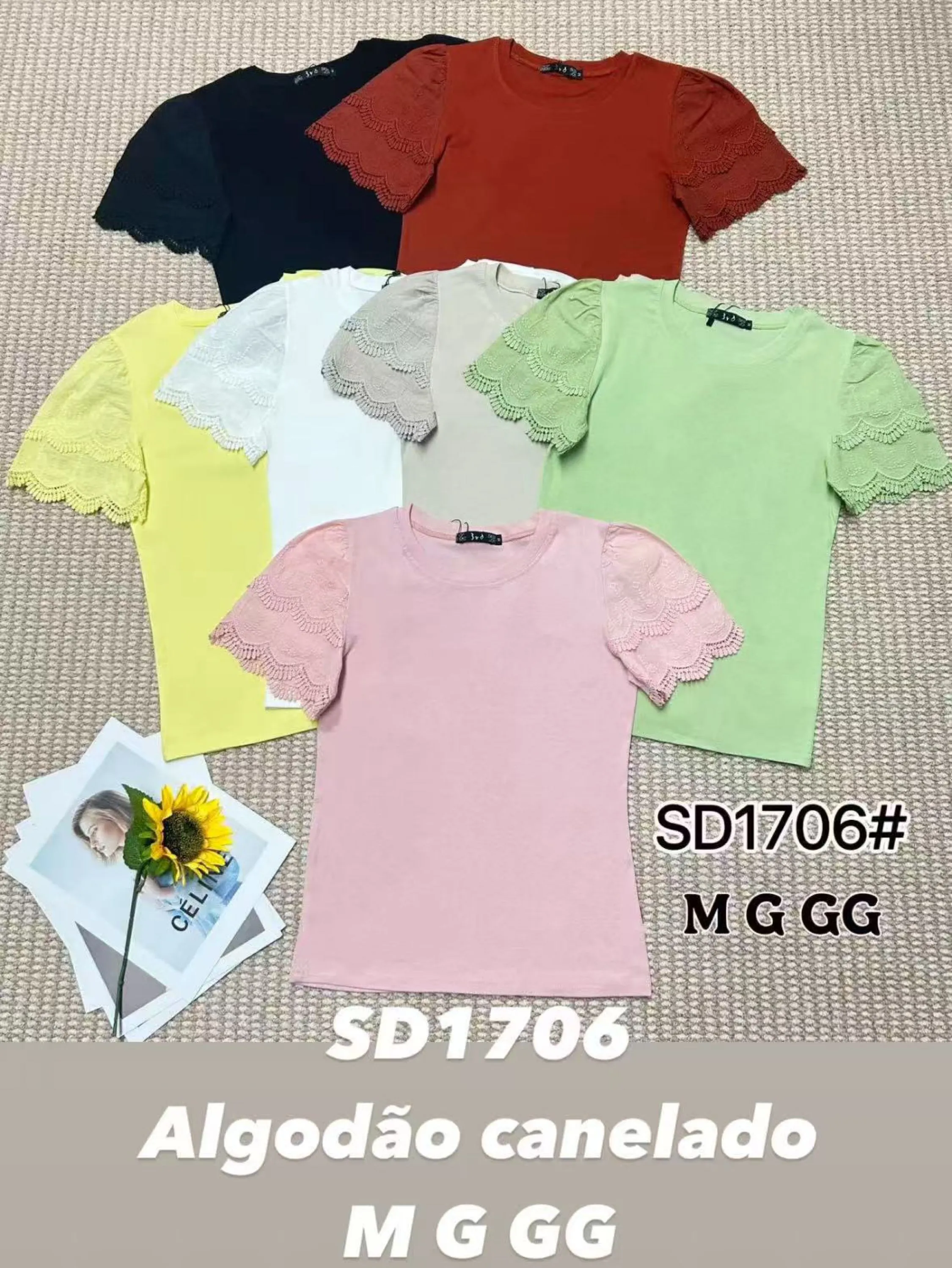 Blusa algodão