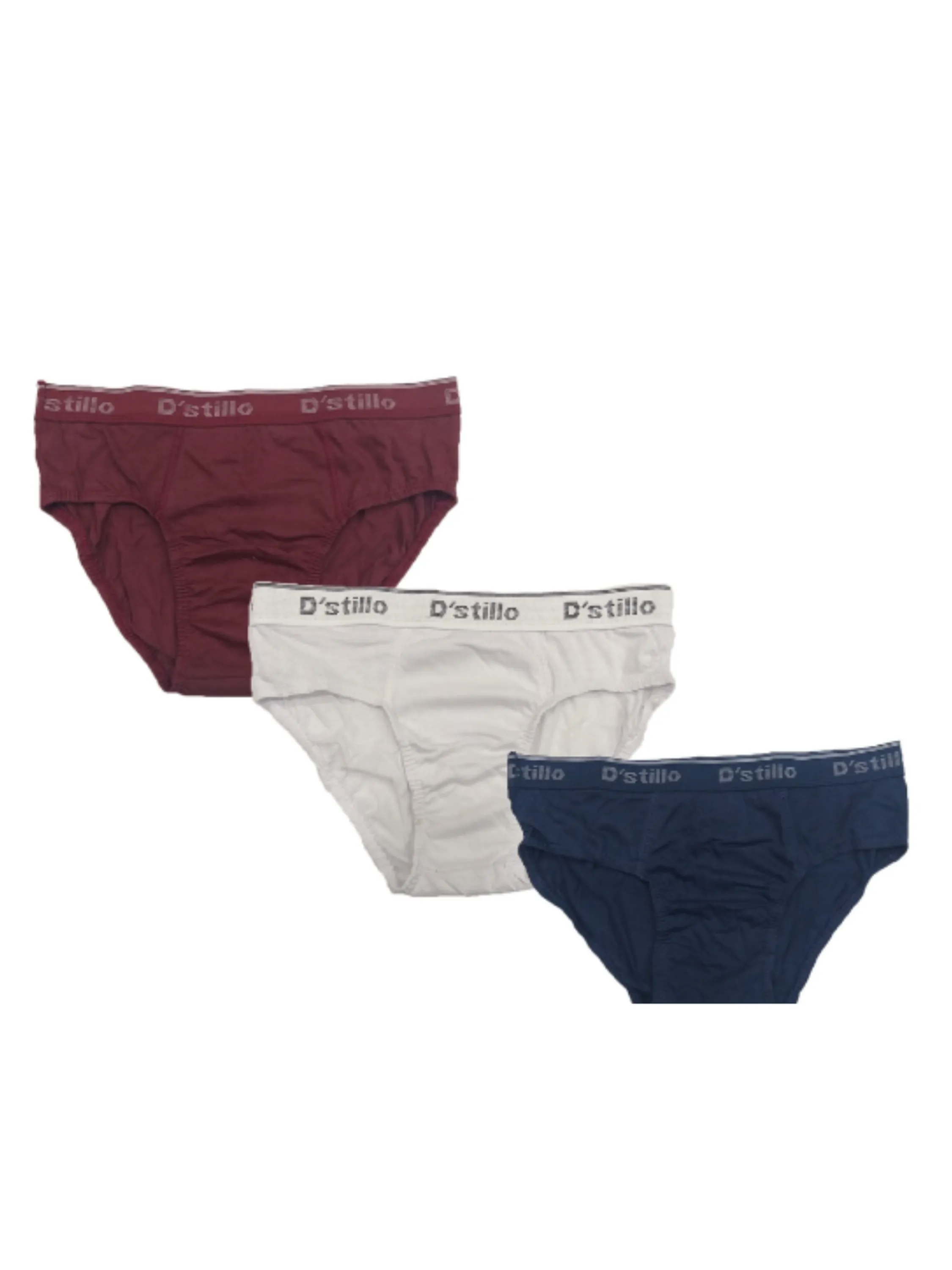 Cueca Juvenil de Slip D'Stillo 12 peças