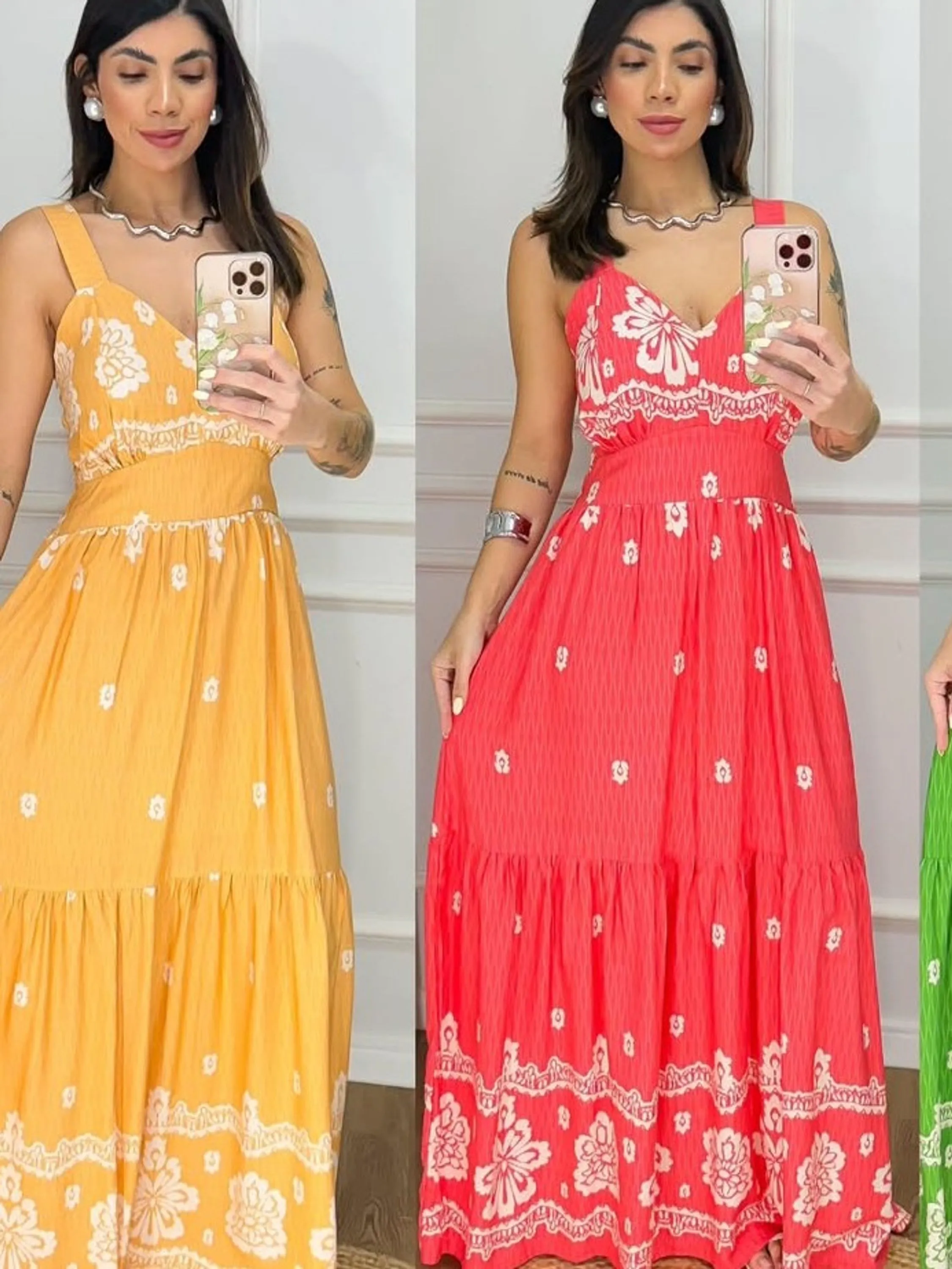 Vestido Longo Alça