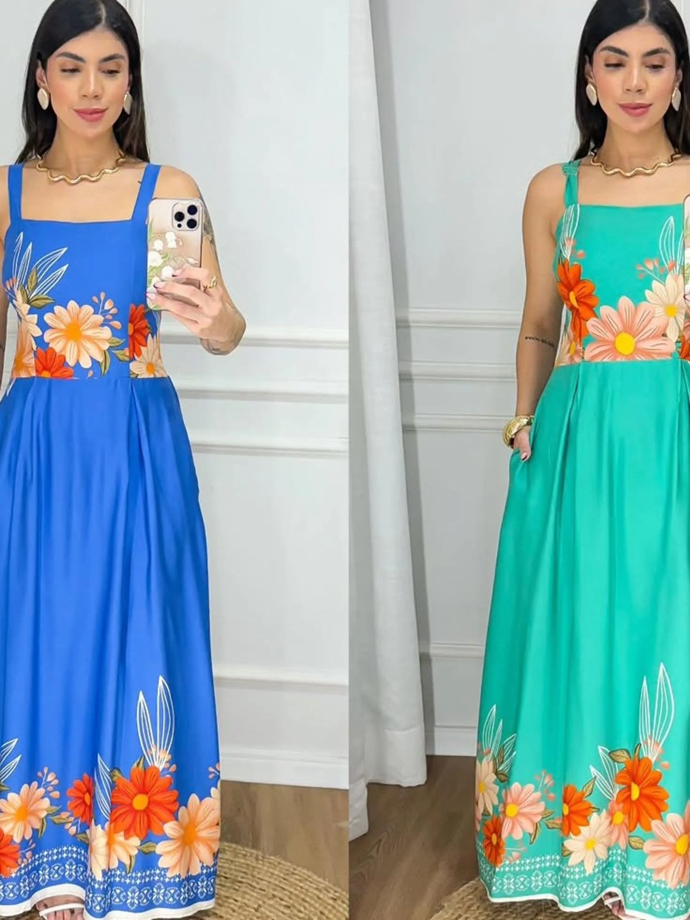 Vestido Alça