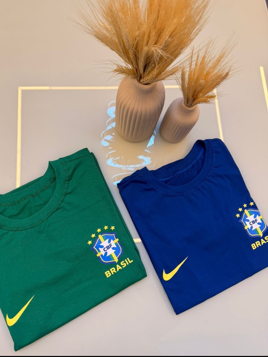 Blusa Manga Curta Brasil