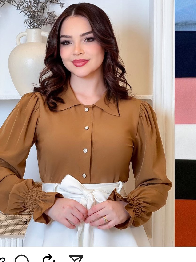 Blusa Manga Longa