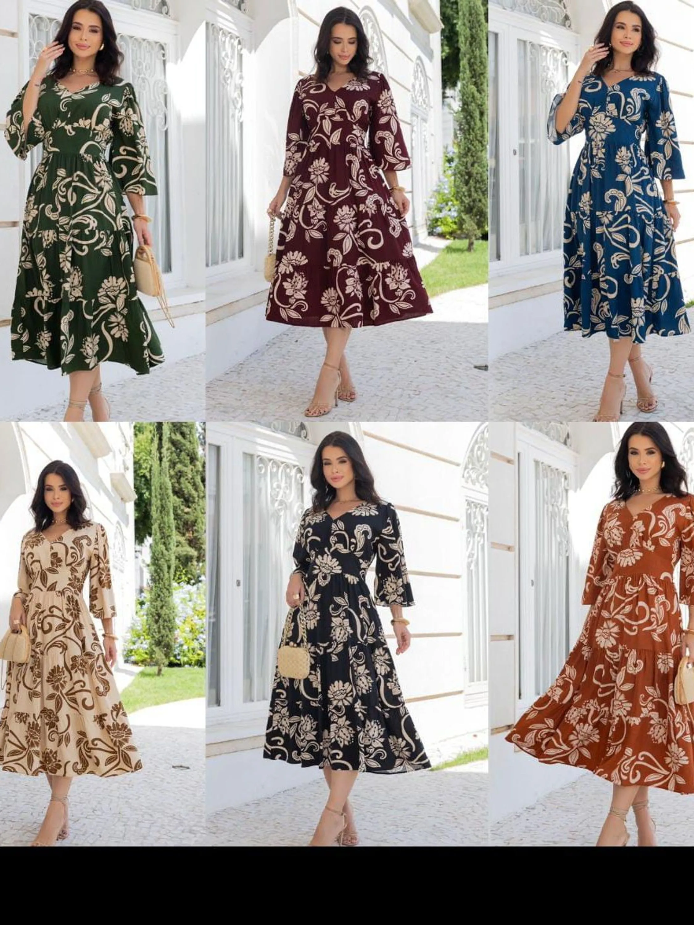 Vestido Longuete