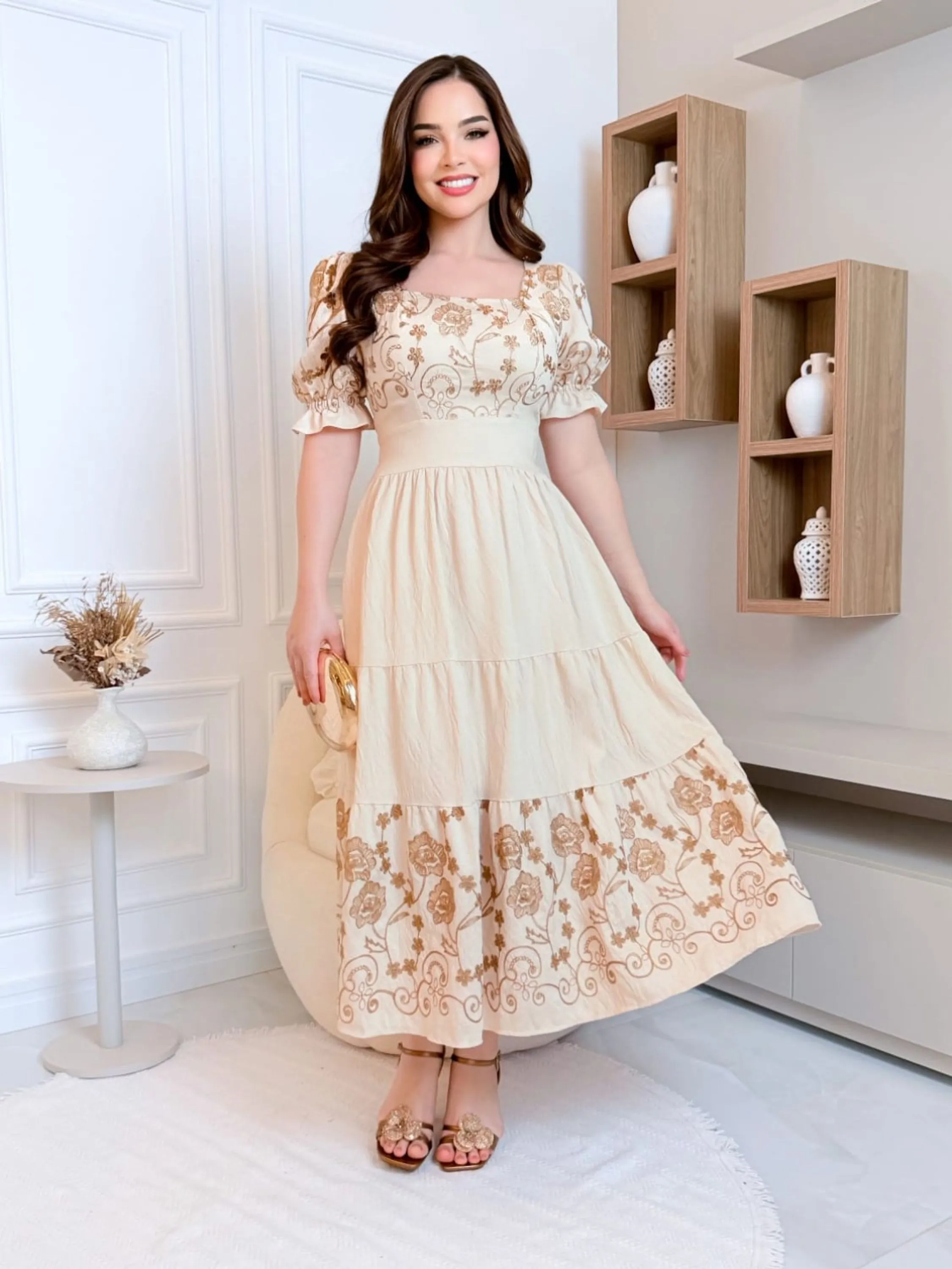 Vestido Longuete