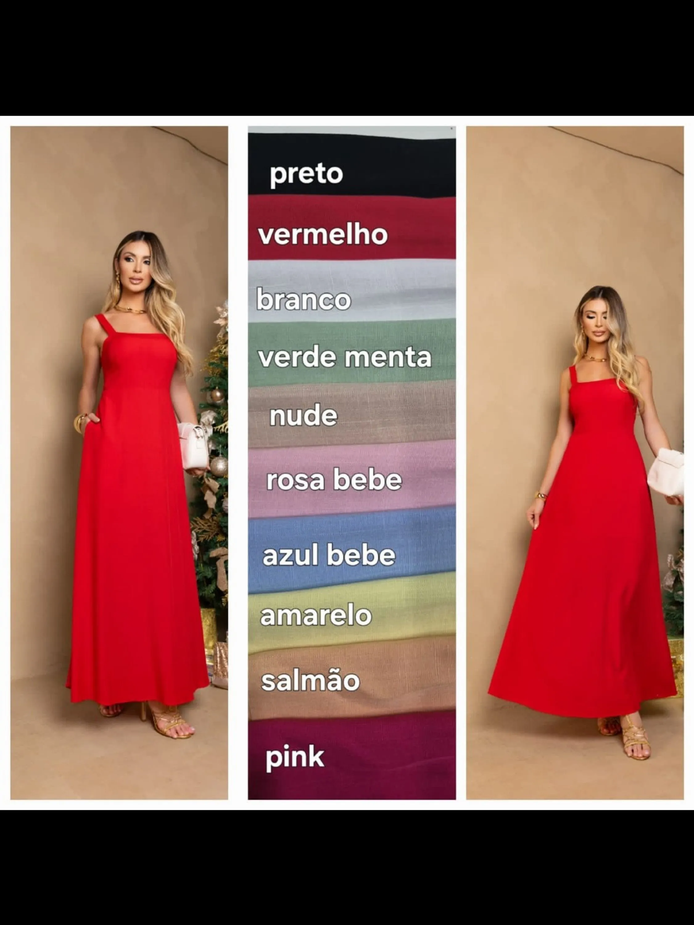 Vestido Alça