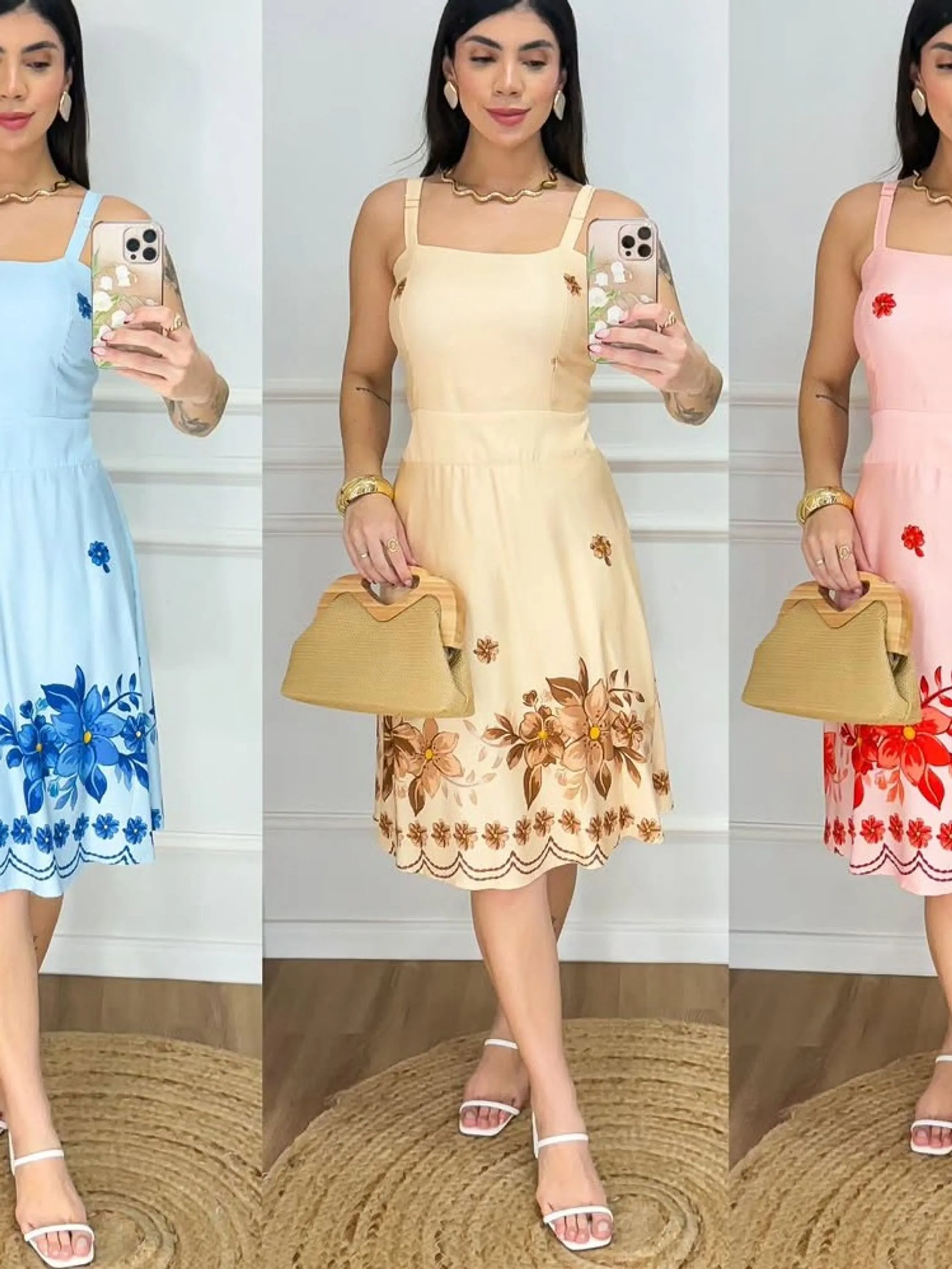 Vestido Alça
