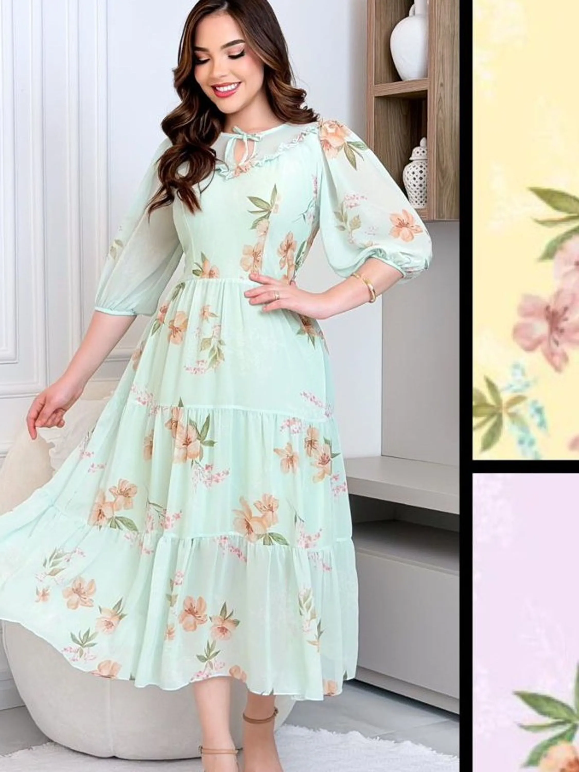 Vestido Longuete