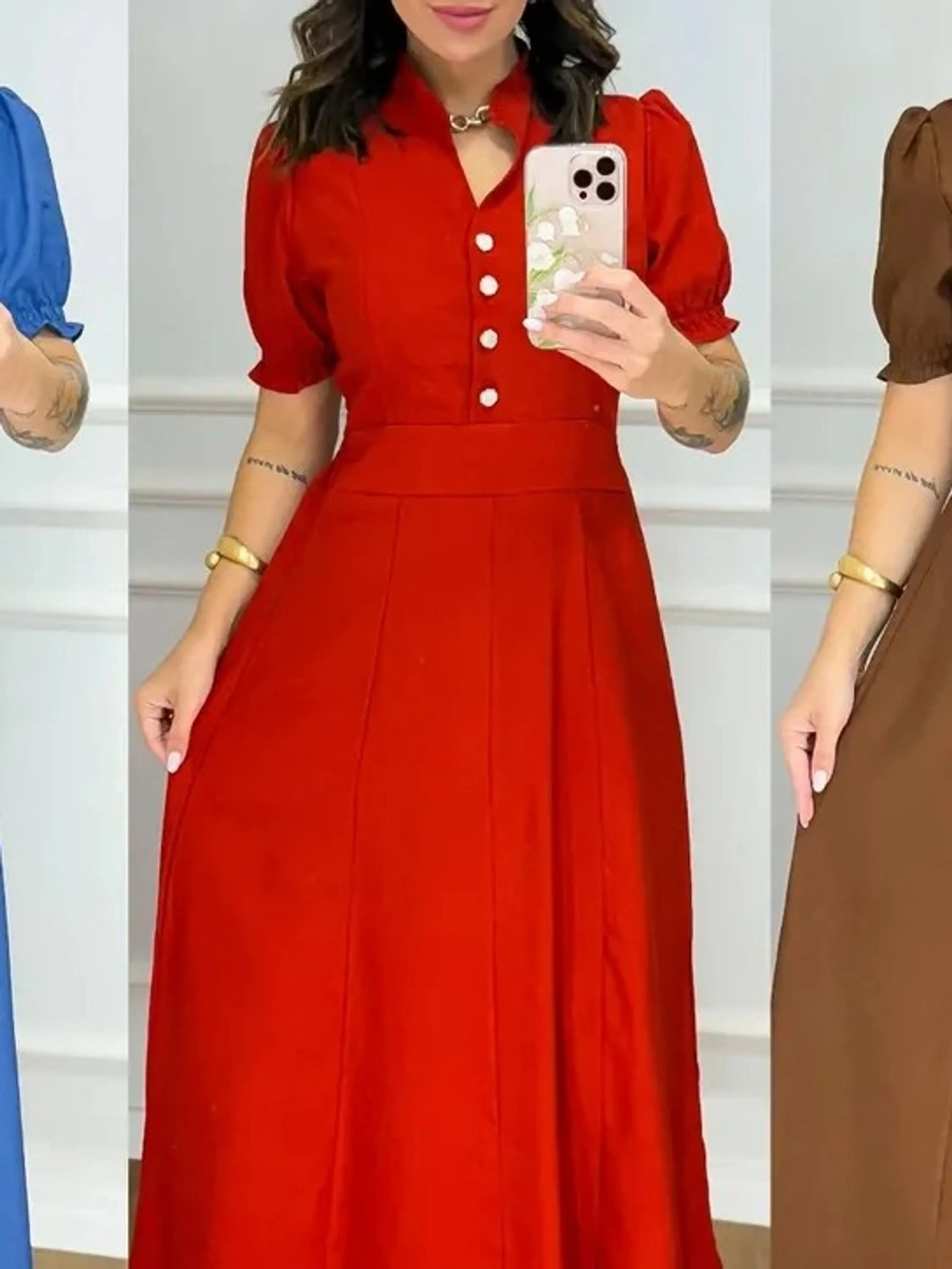 Vestido Longuete Última Peça