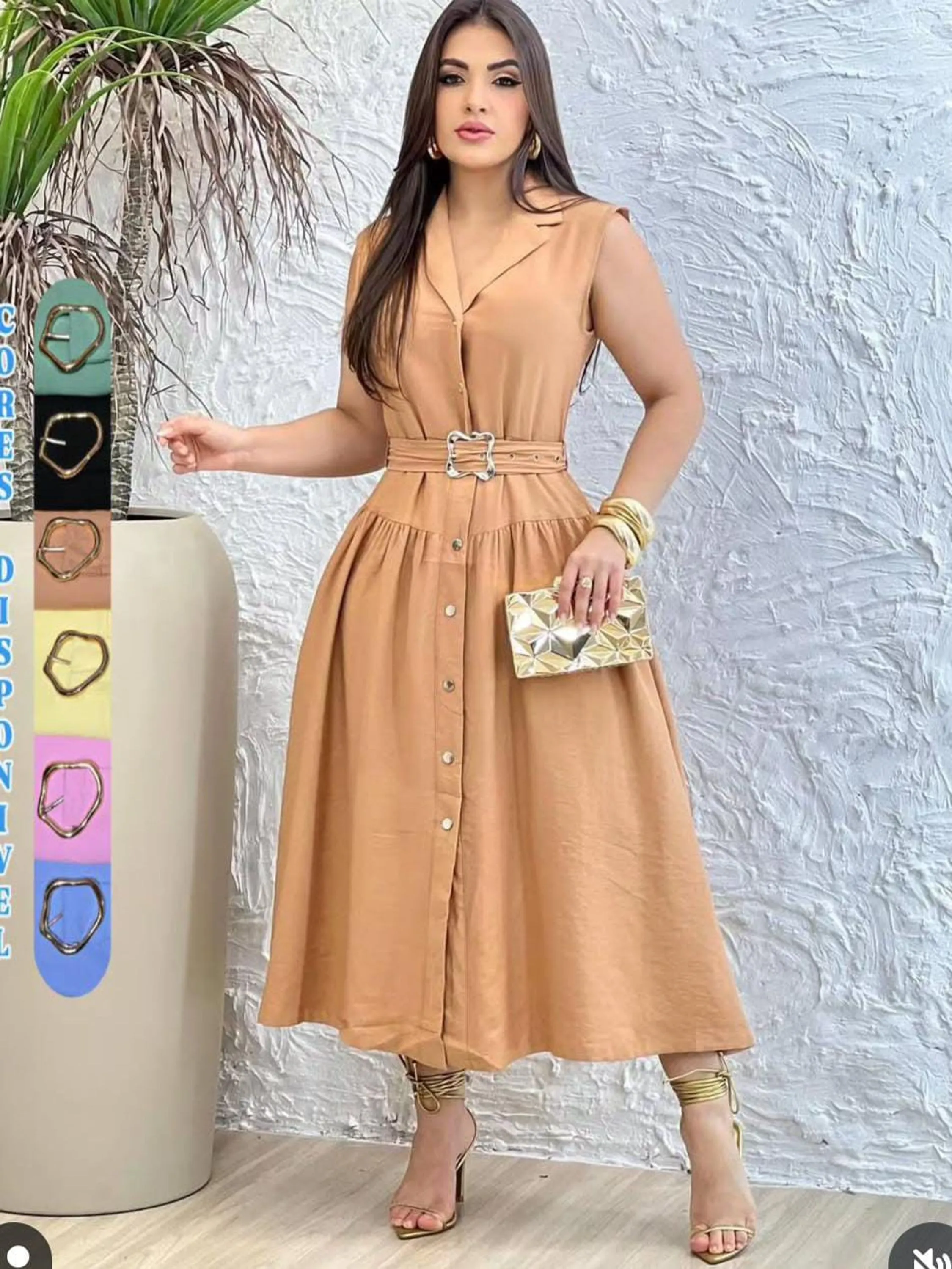 Vestido Longuete