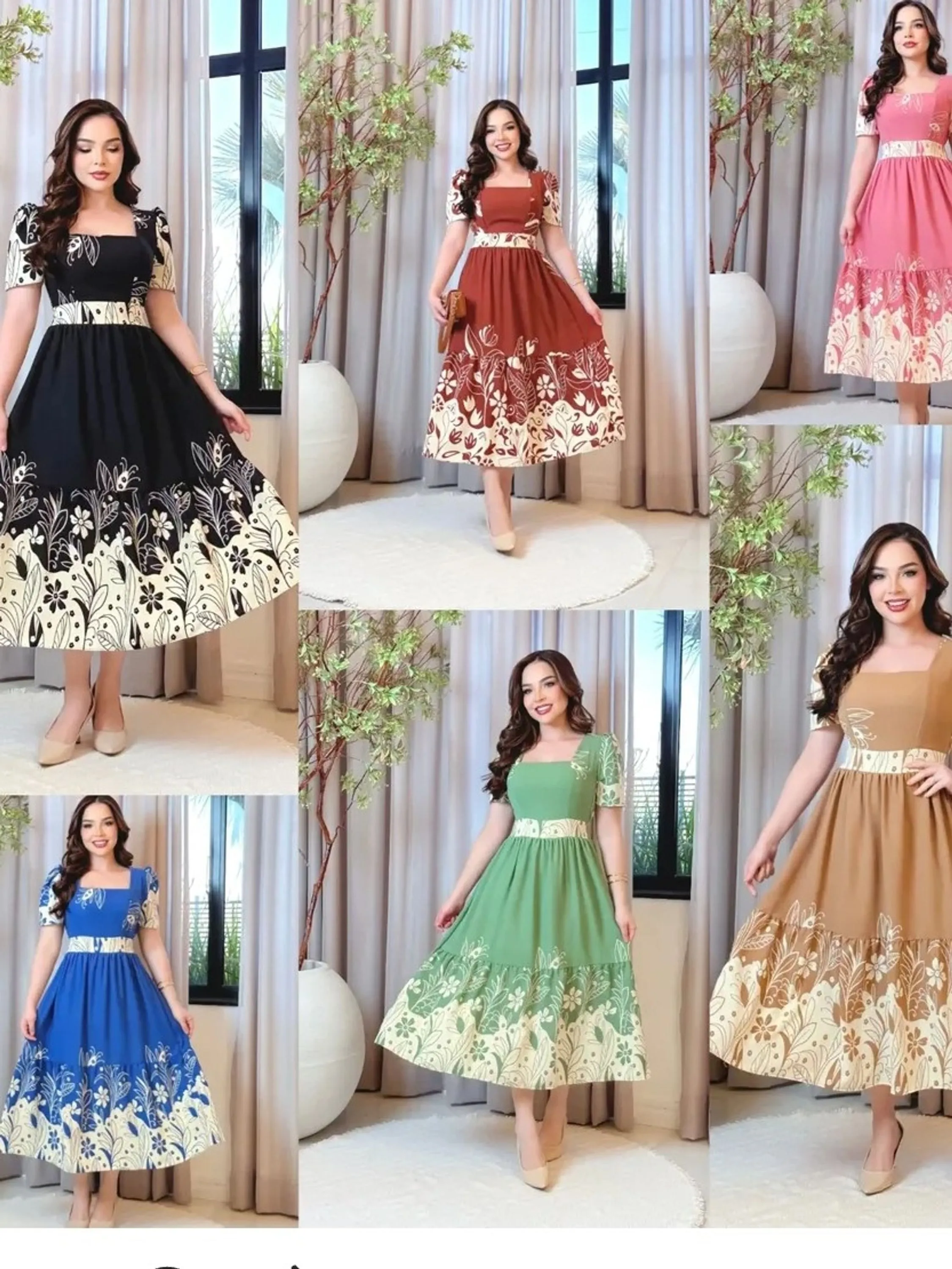 Vestido Longuete