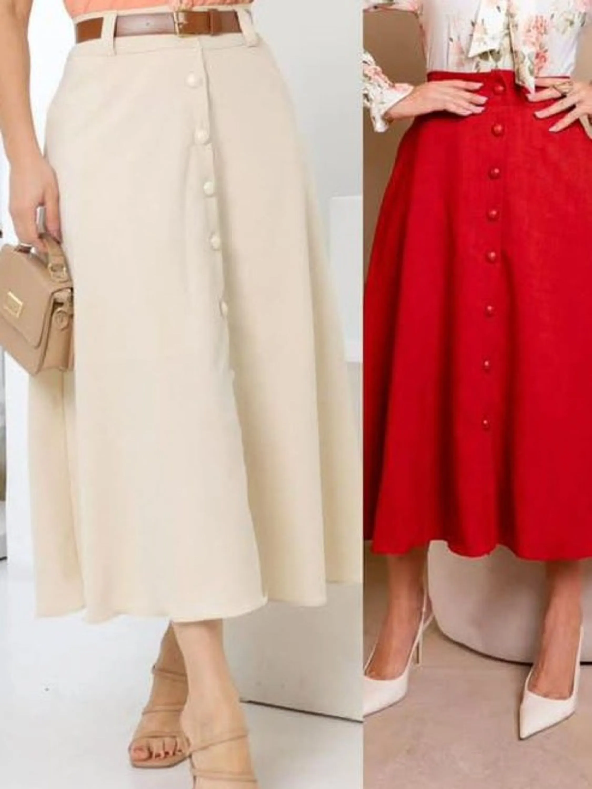 Saia Midi Última Peça