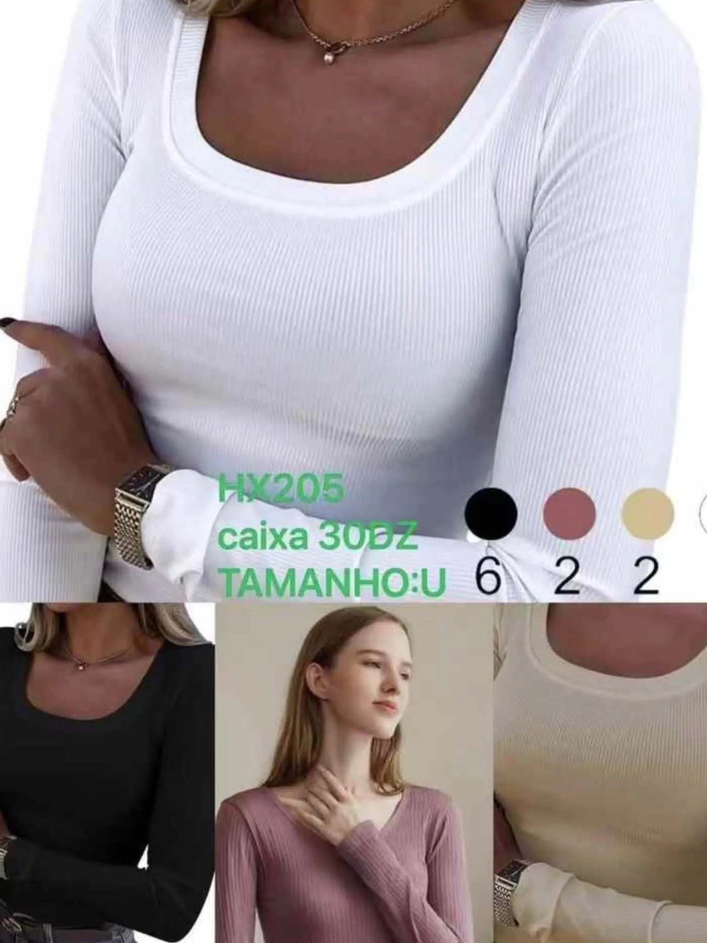 BLUSA MANGA LONGA PELUCIADA