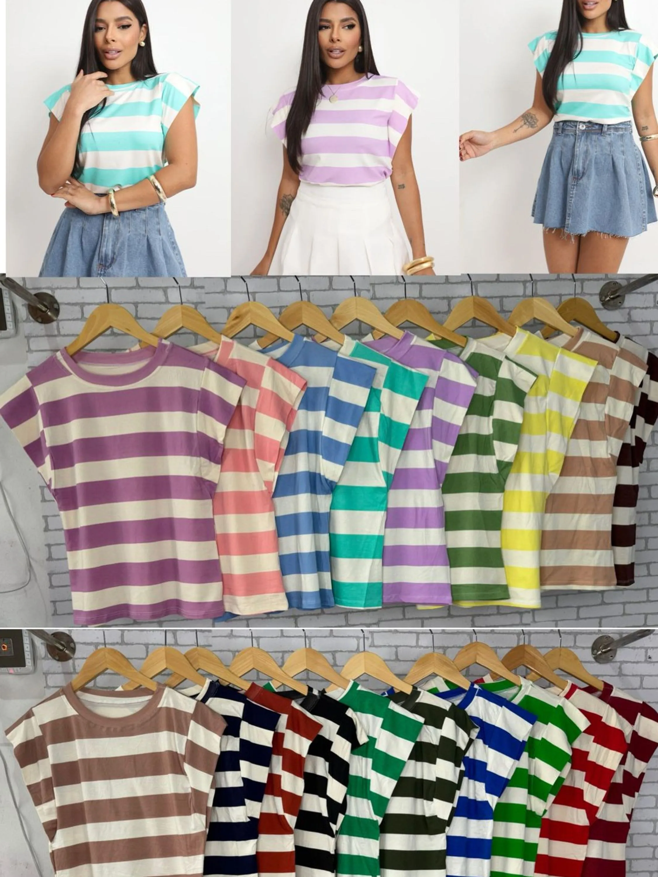Blusa Manga Curta
