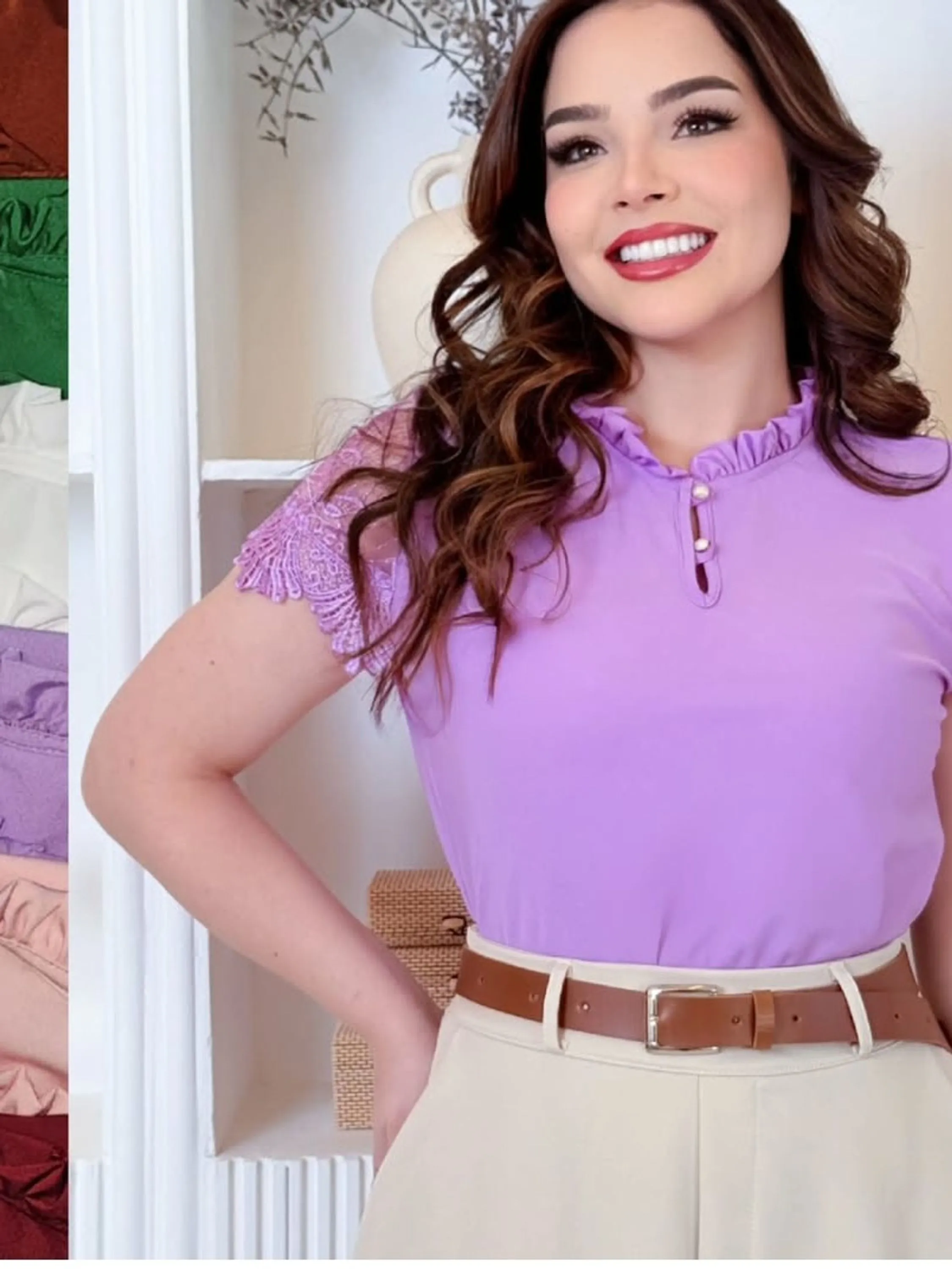 Blusa Manga Curta