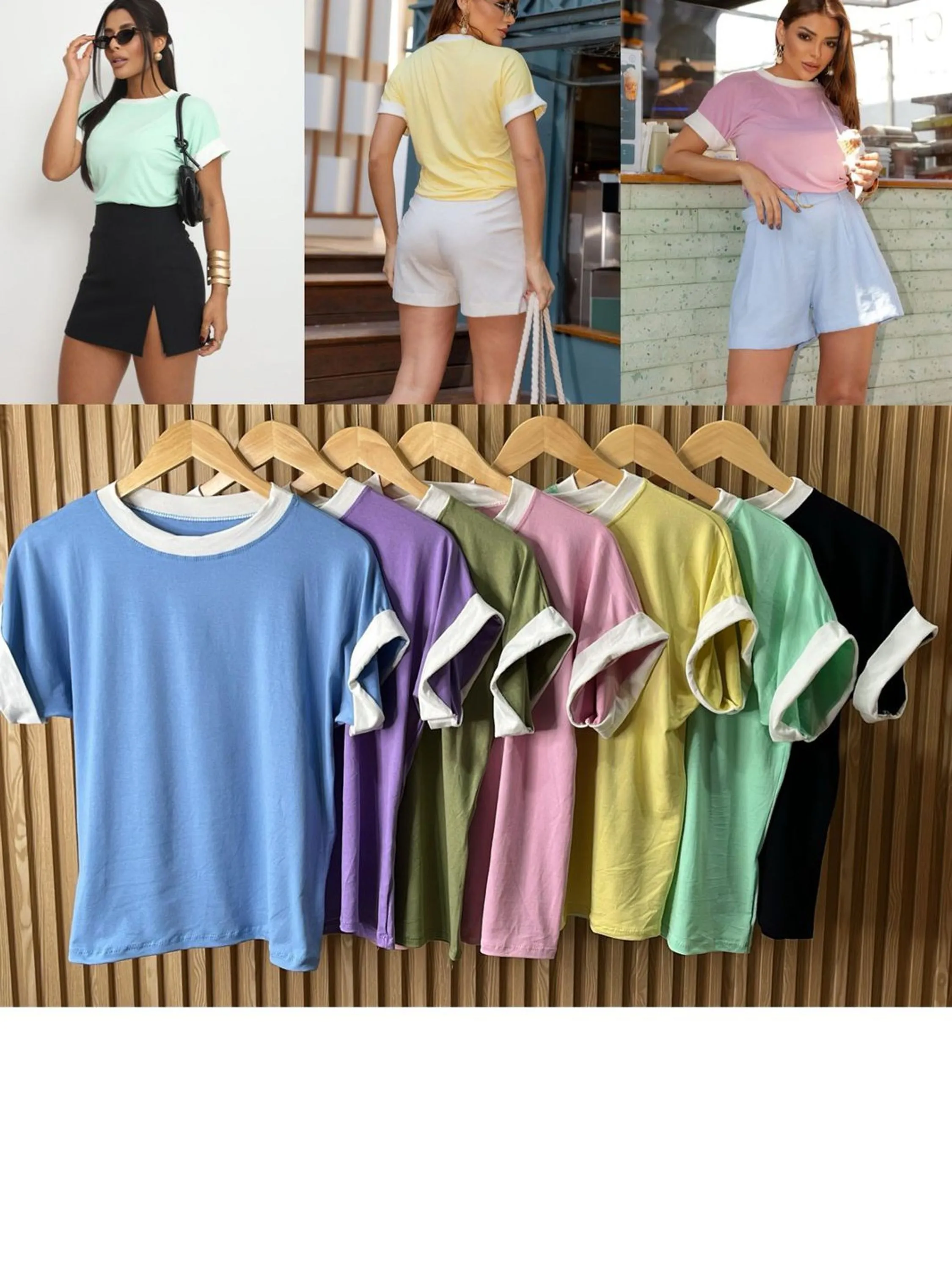 Blusa Manga Curta
