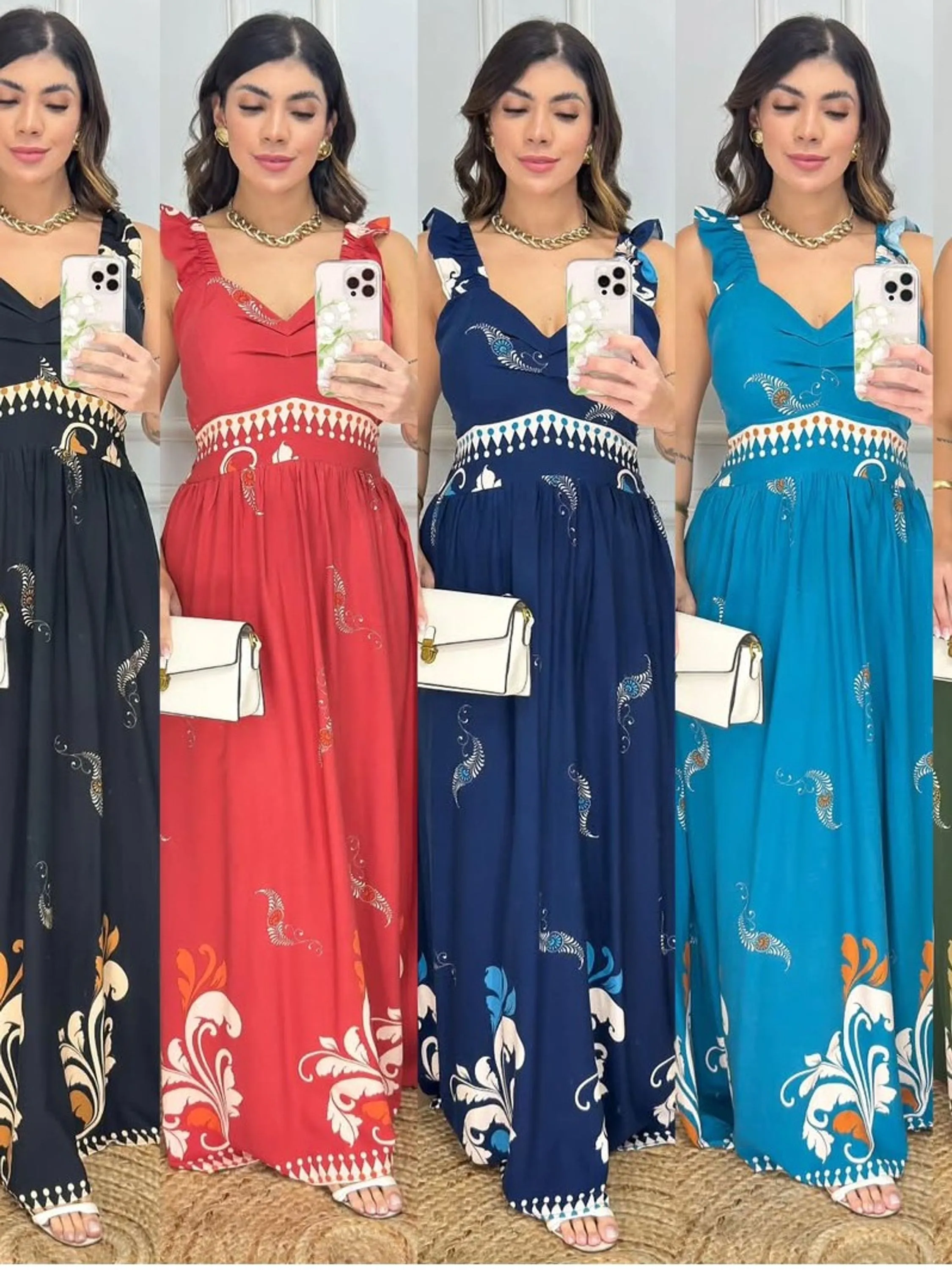 Vestido Alça