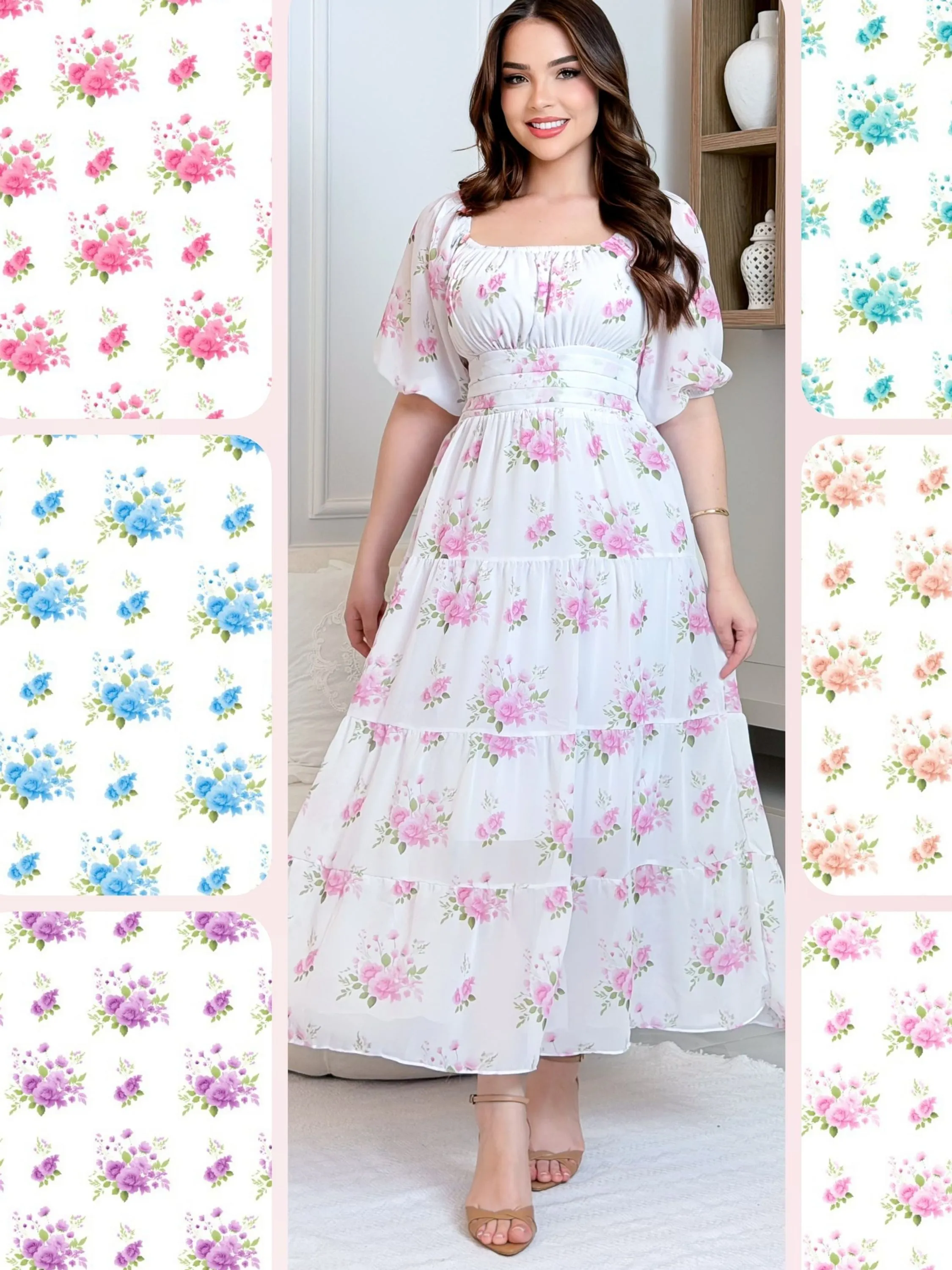 Vestido Longuete