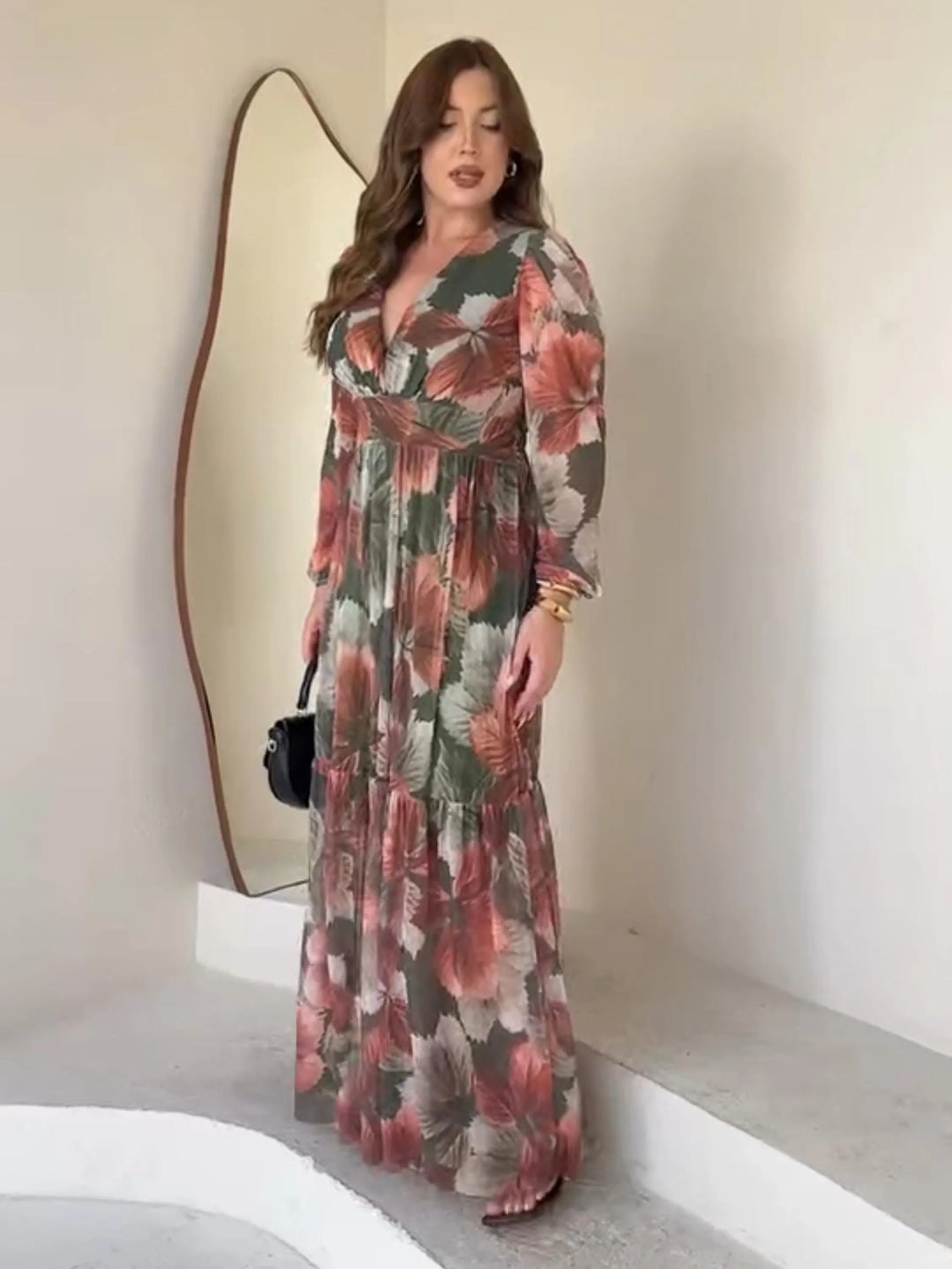 Vestido Manga Longa