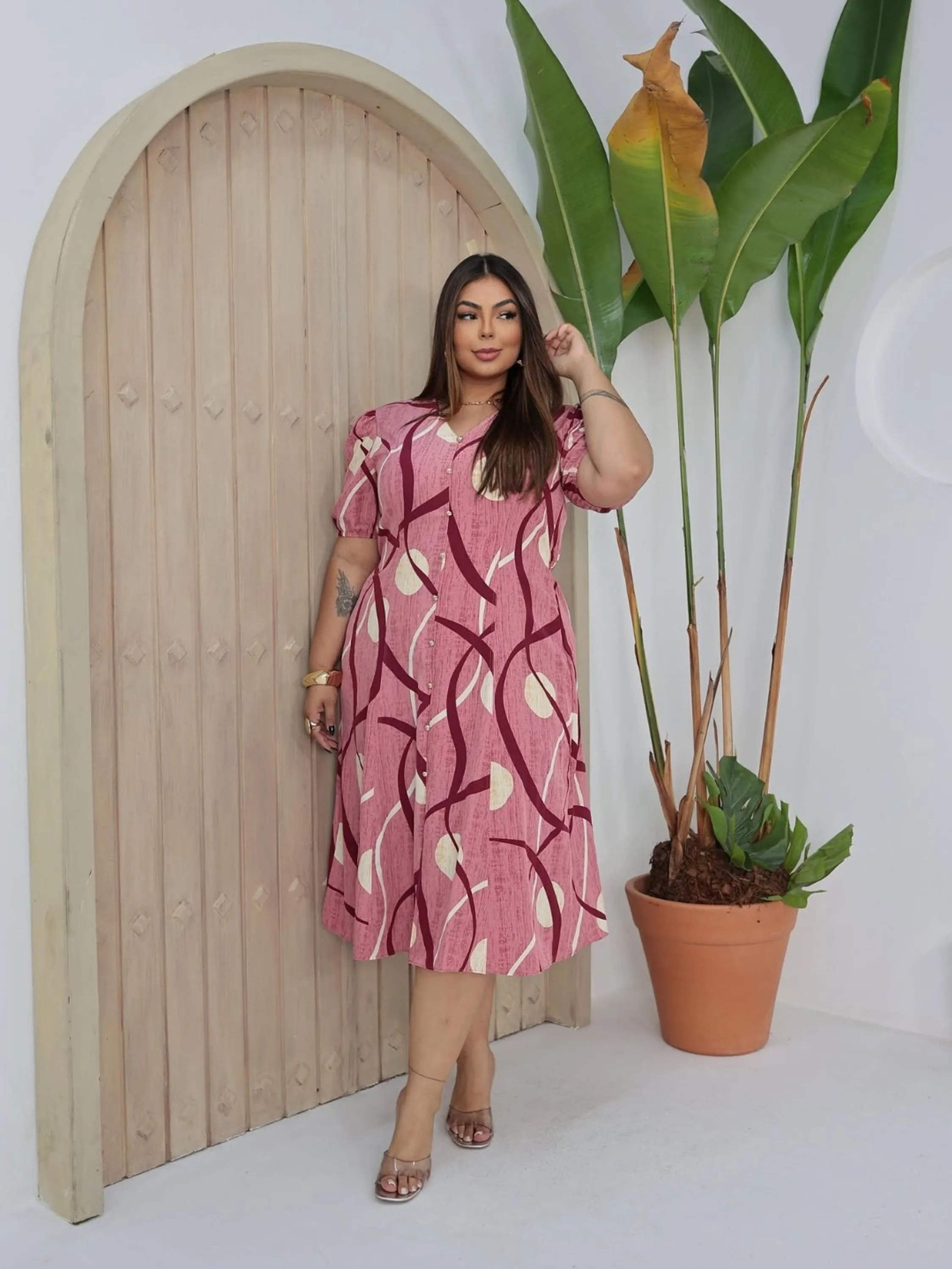 Vestido Midi Plus