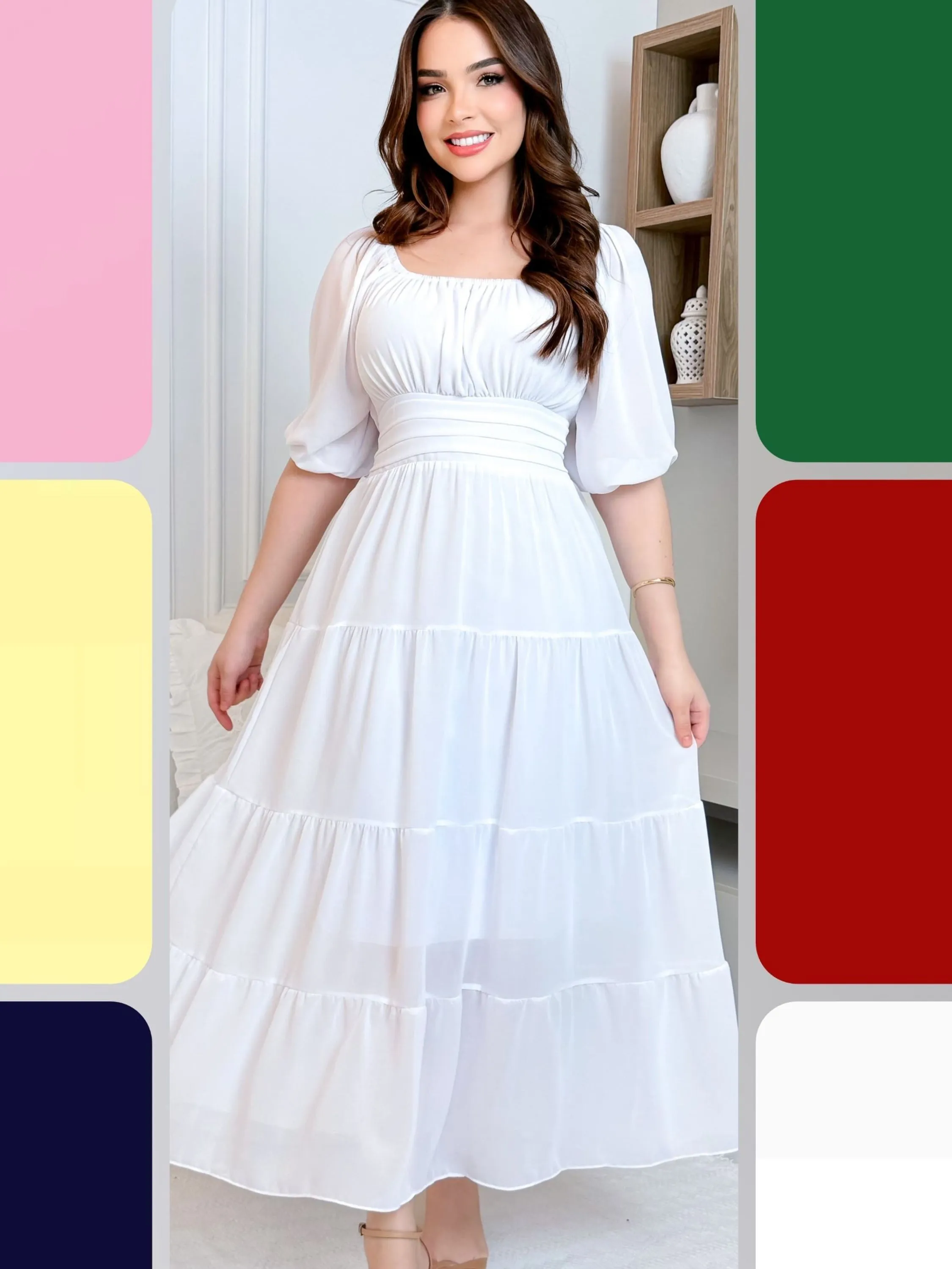 Vestido Longuete