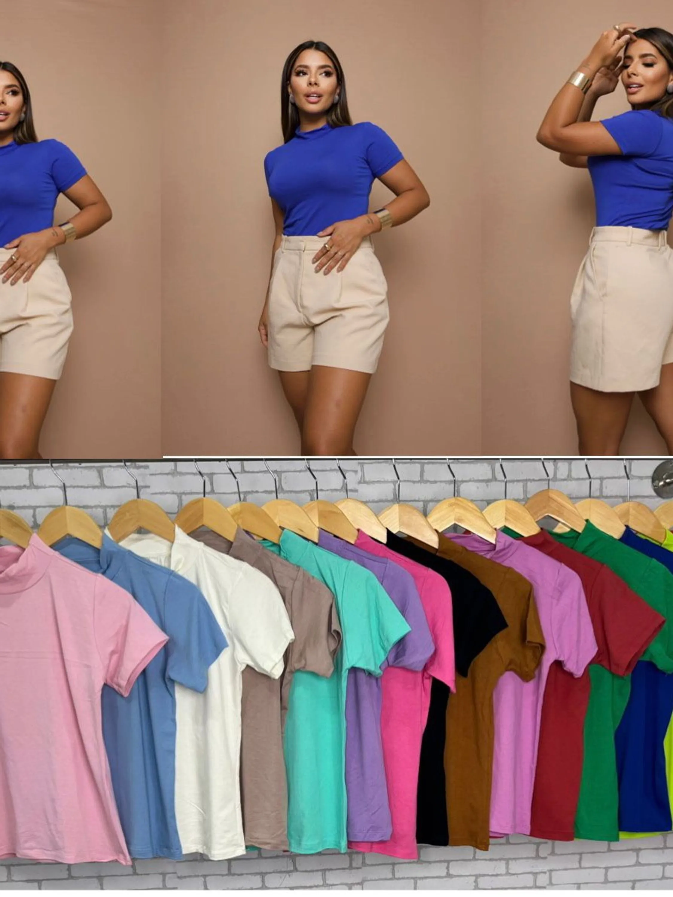 Blusa Gola Alta
