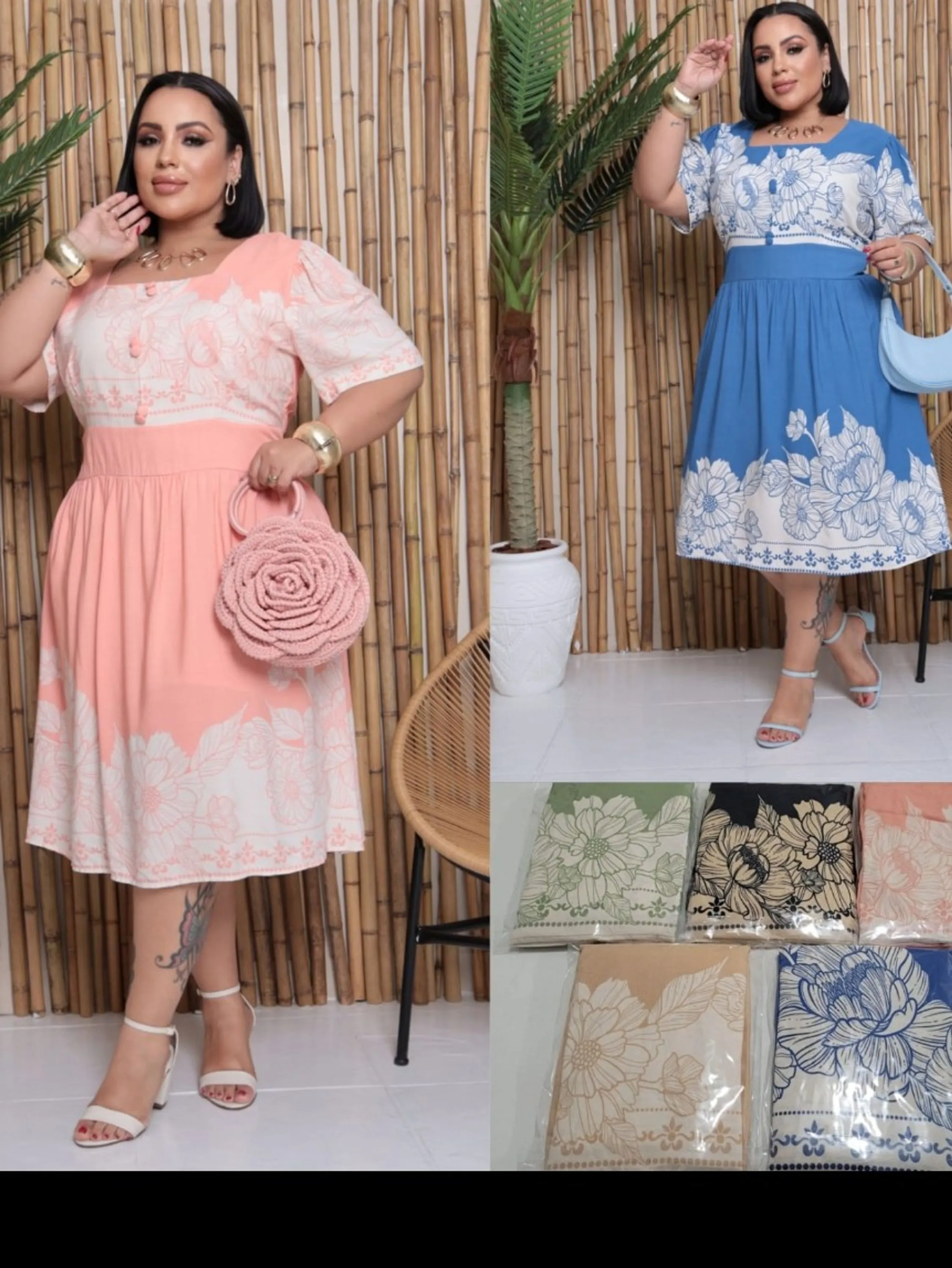 Vestido Midi Plus