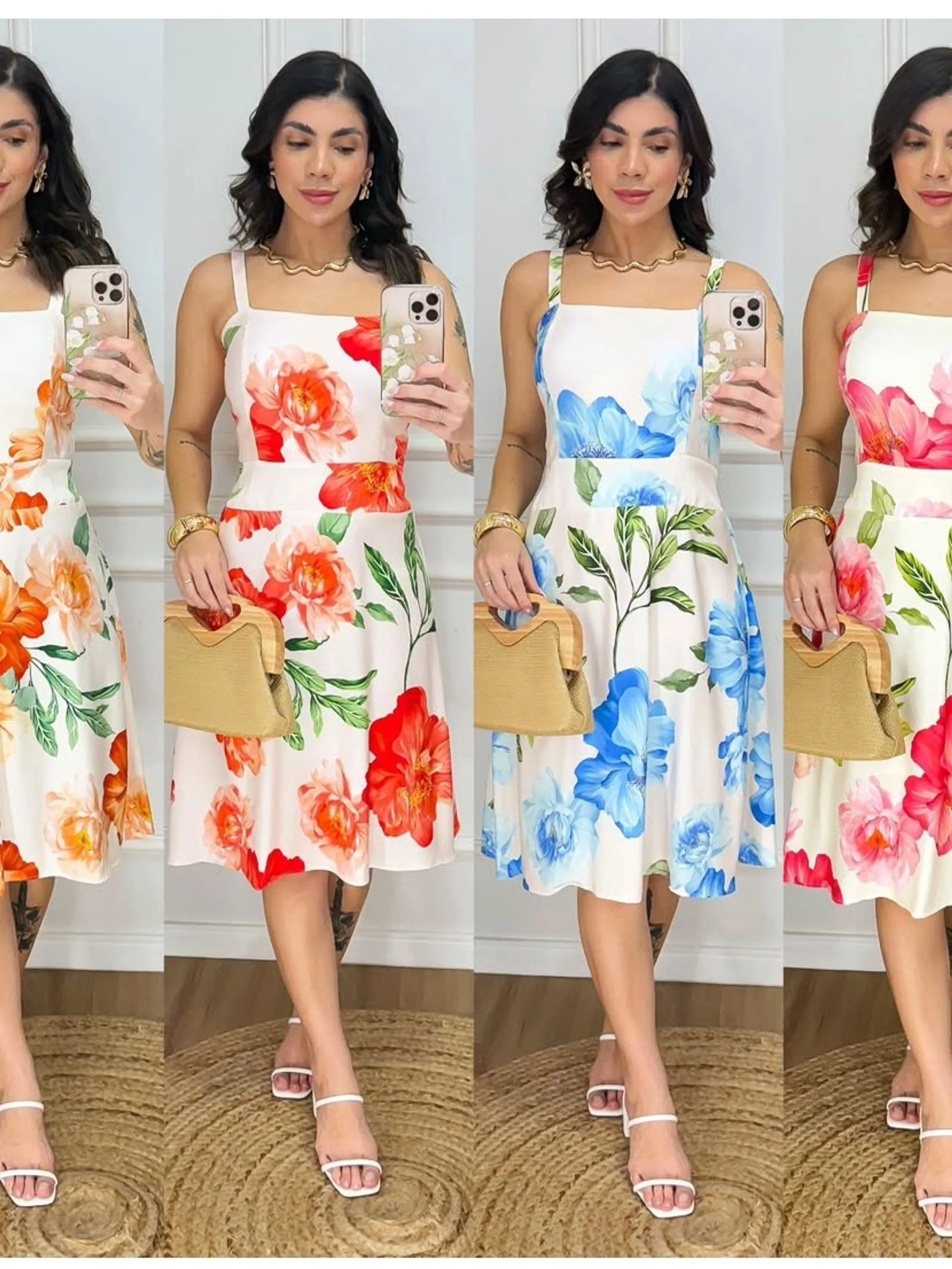Vestido Alça