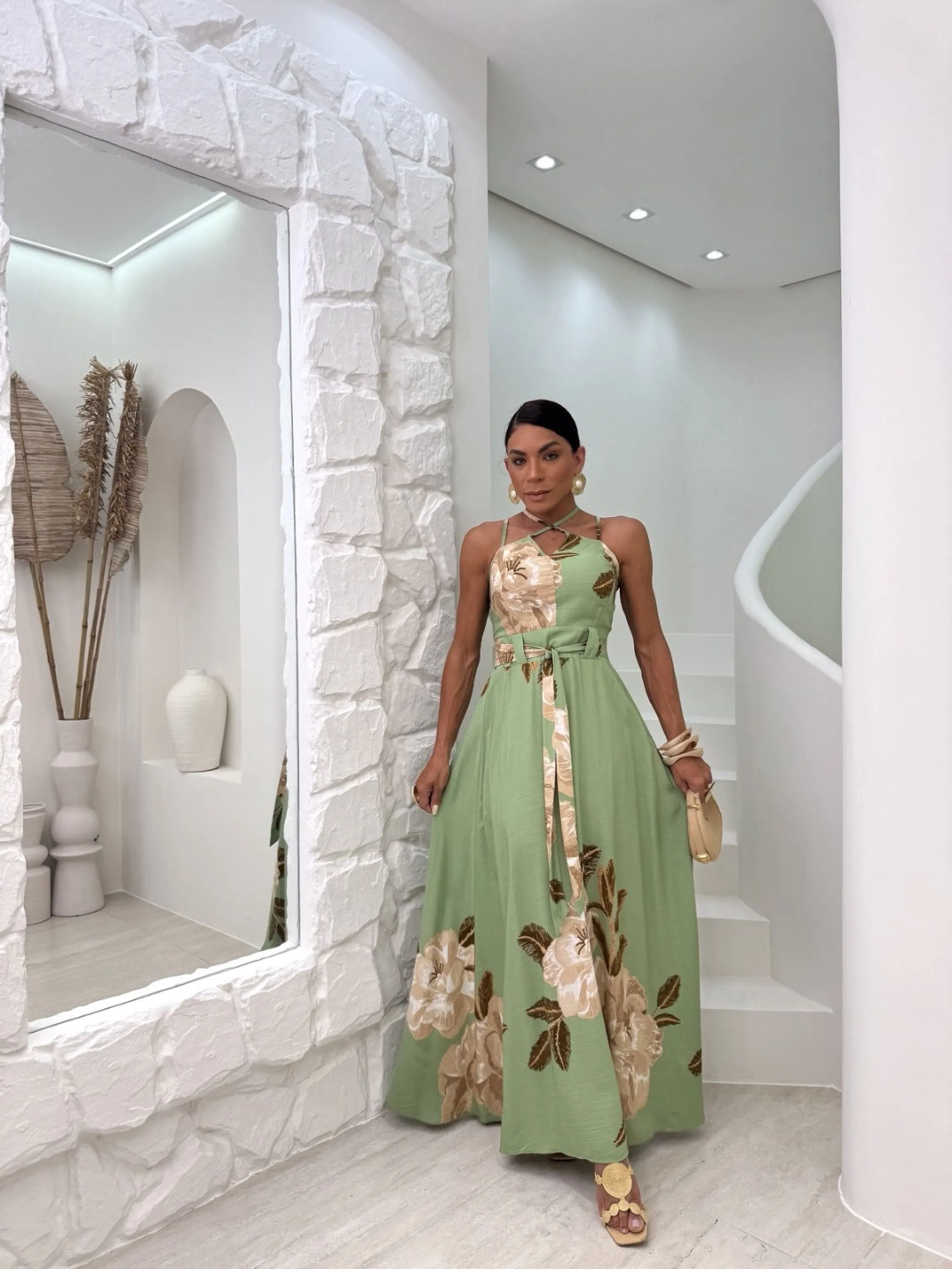 Vestido Alça