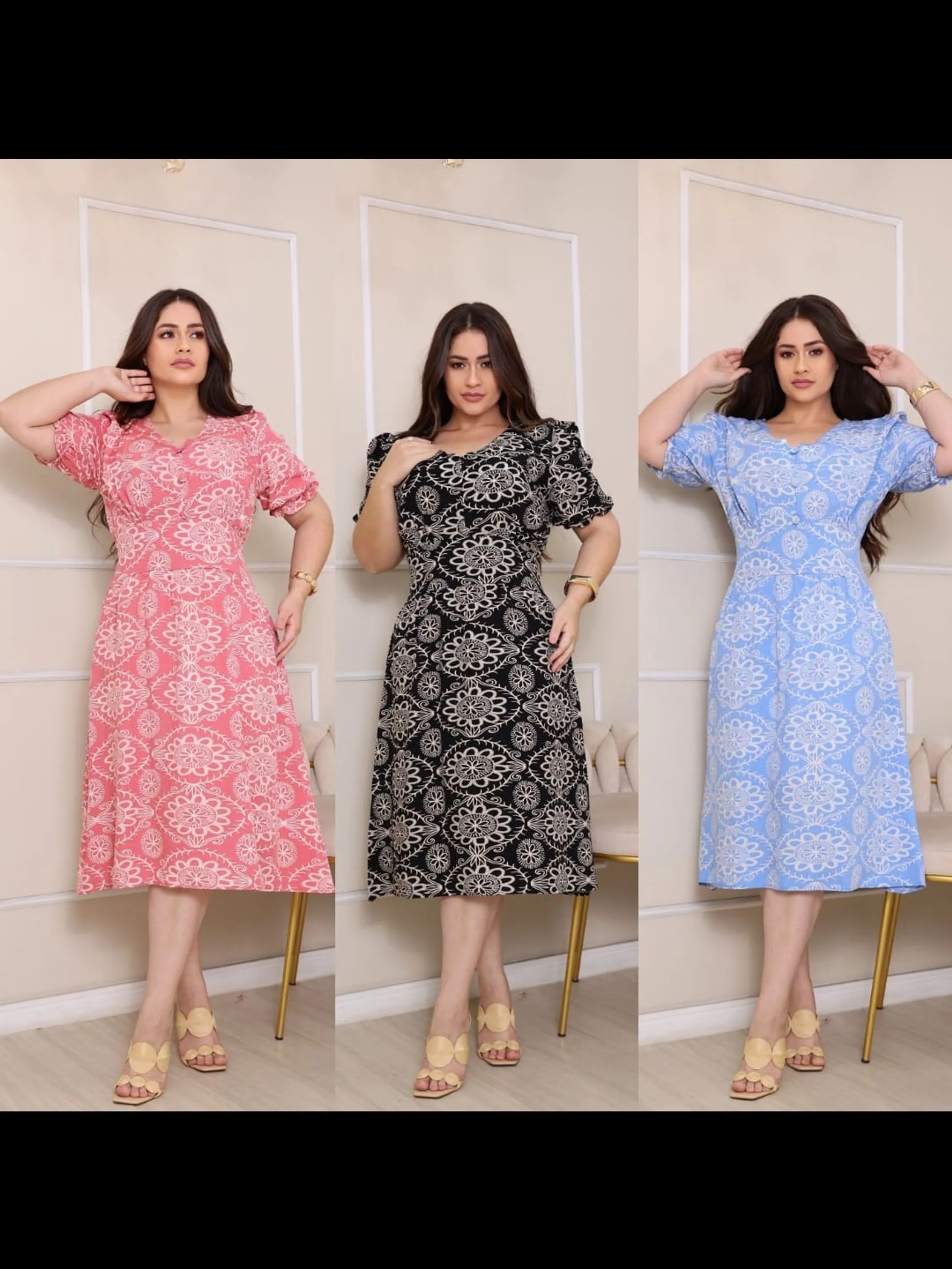 Vestido Midi Plus