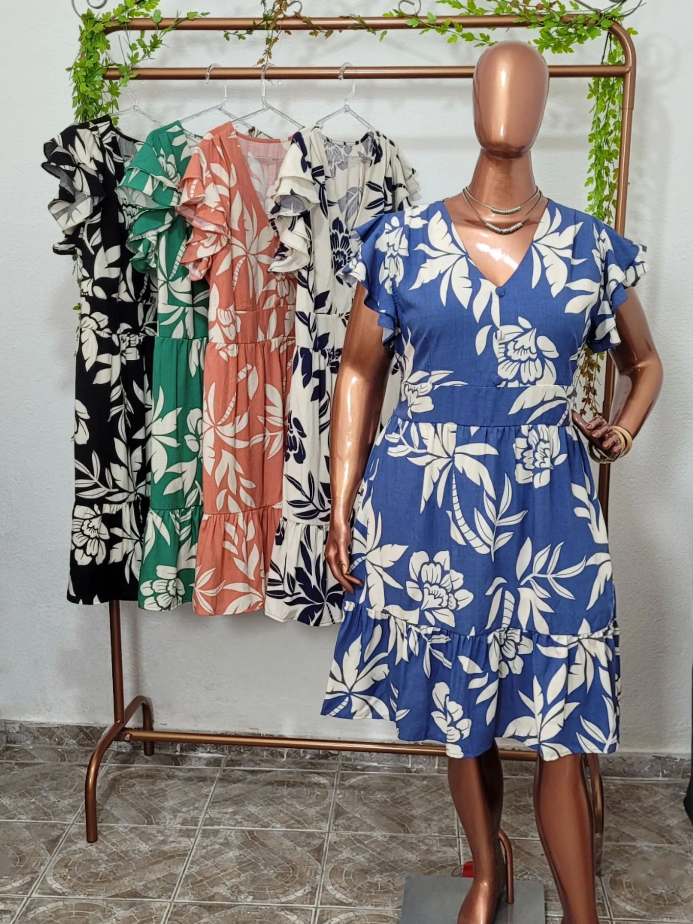 Vestido Midi Plus