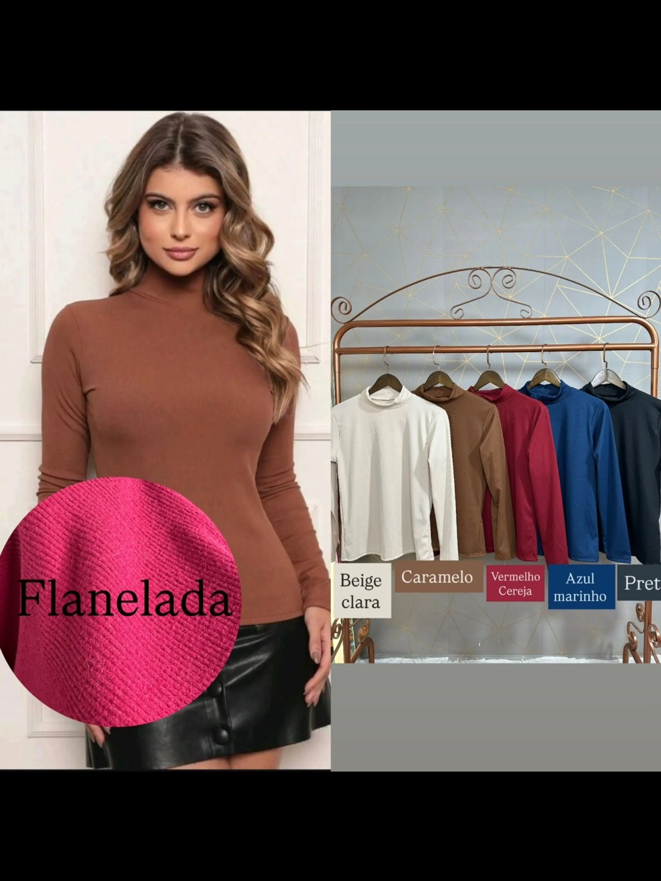 Blusa Manga Longa