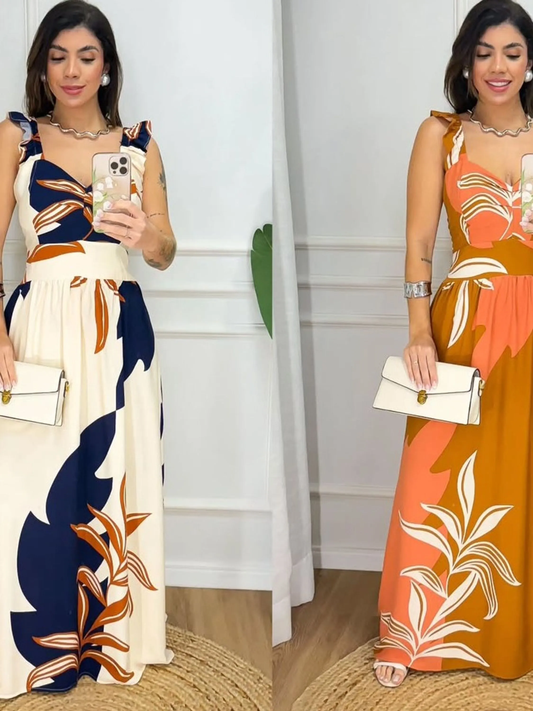 Vestido Longo Alça