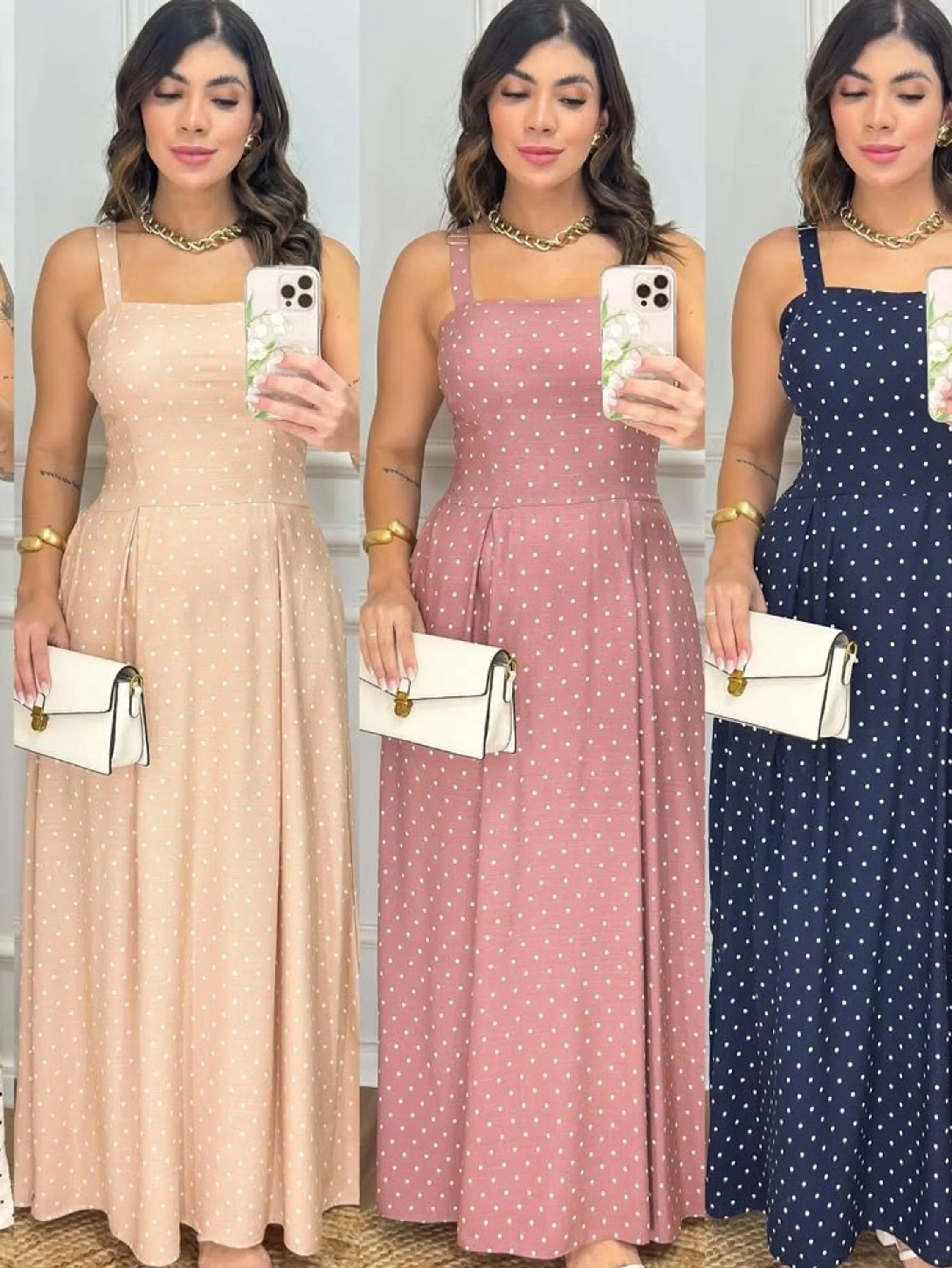 Vestido Longo Alça