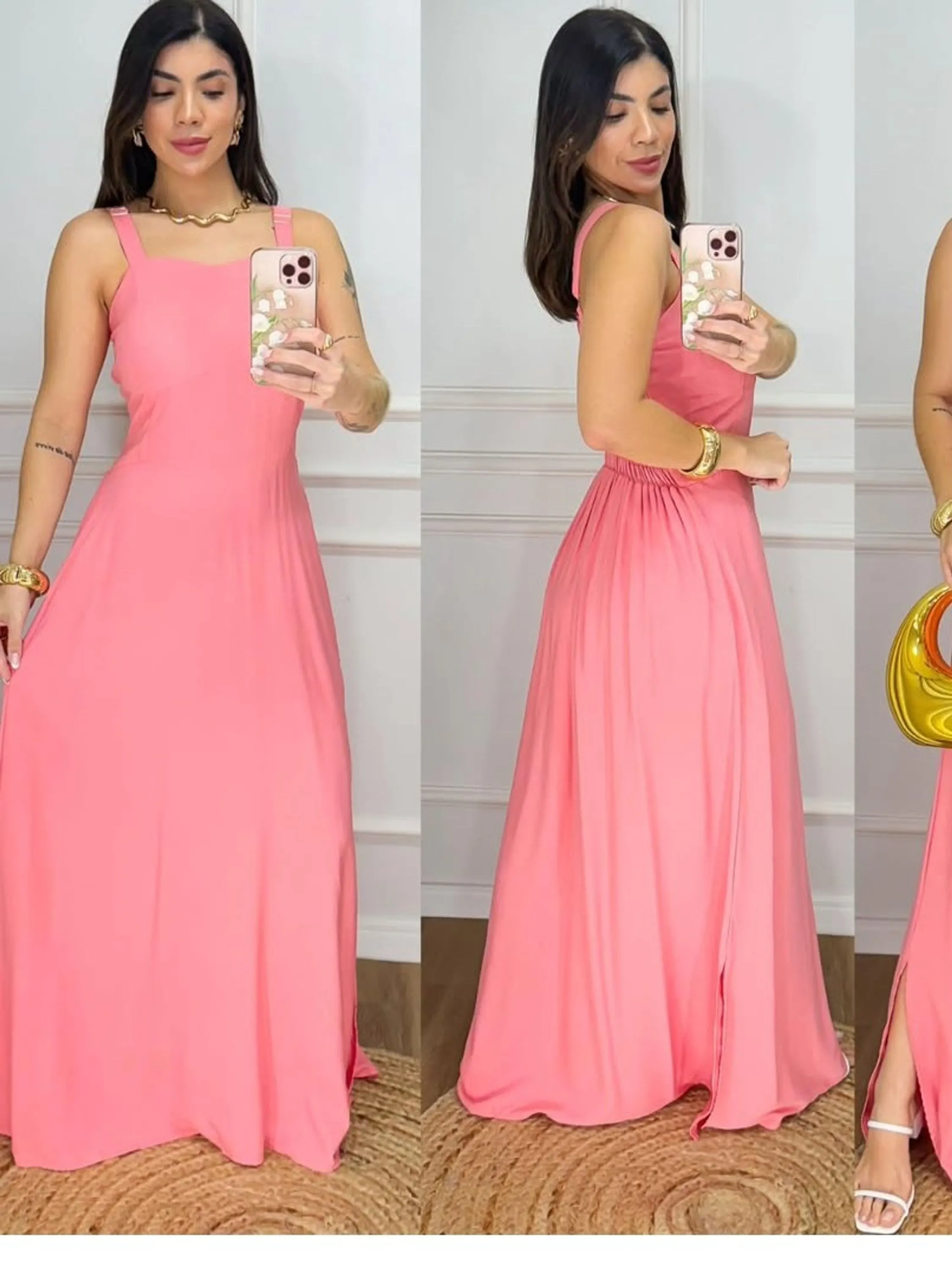 Vestido Longo Alça