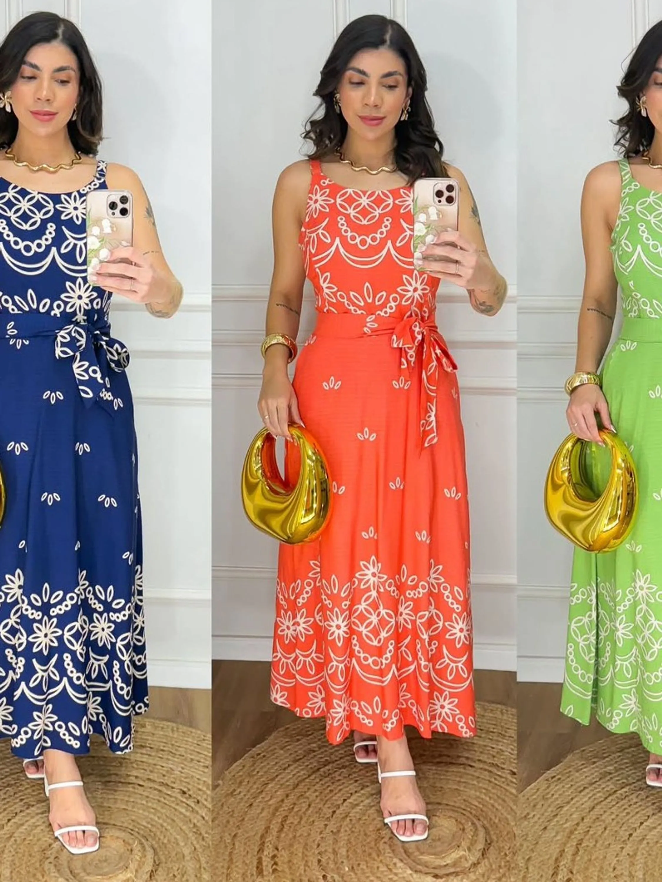Vestido Alça