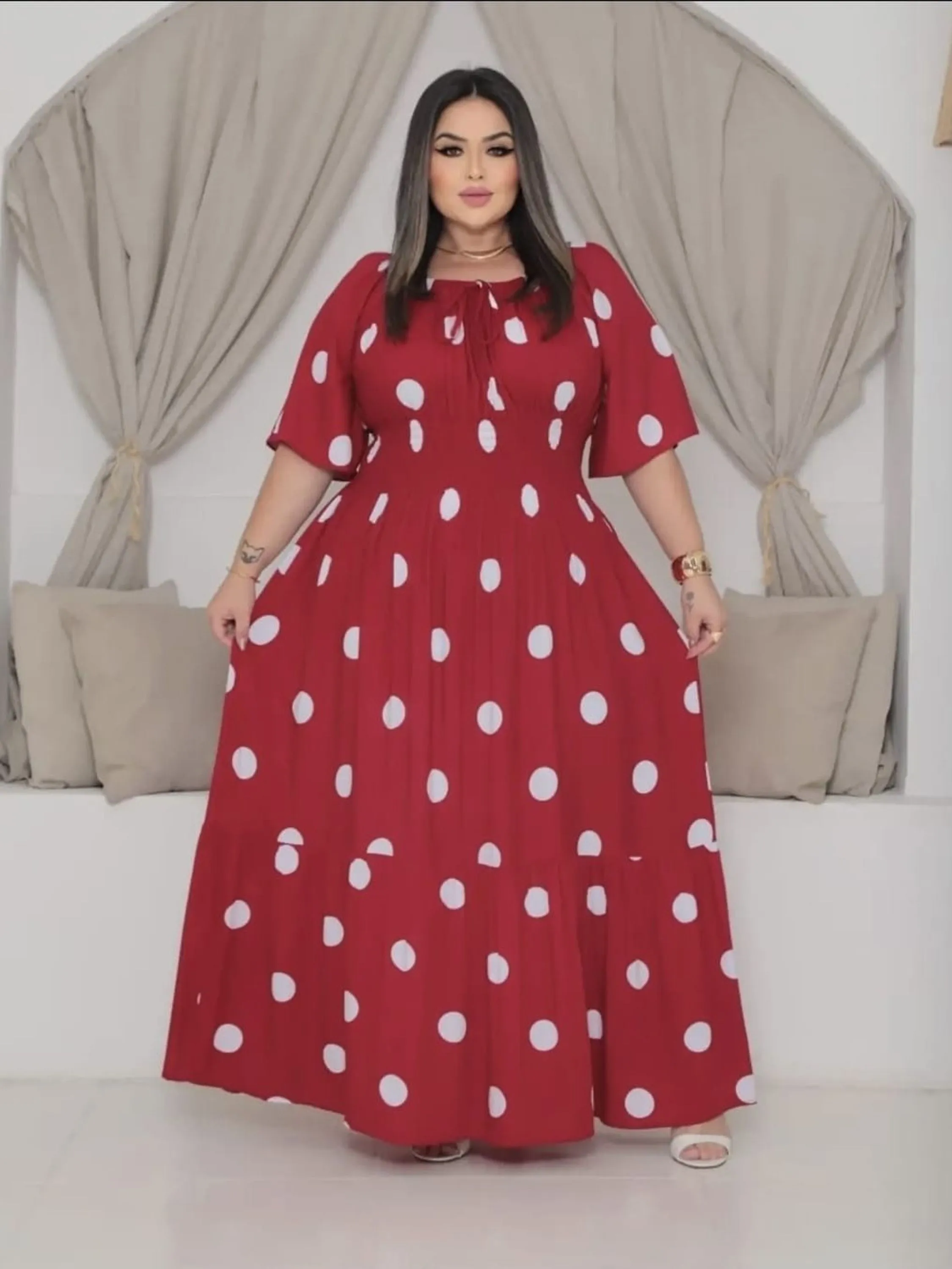 Vestido Longo Plus