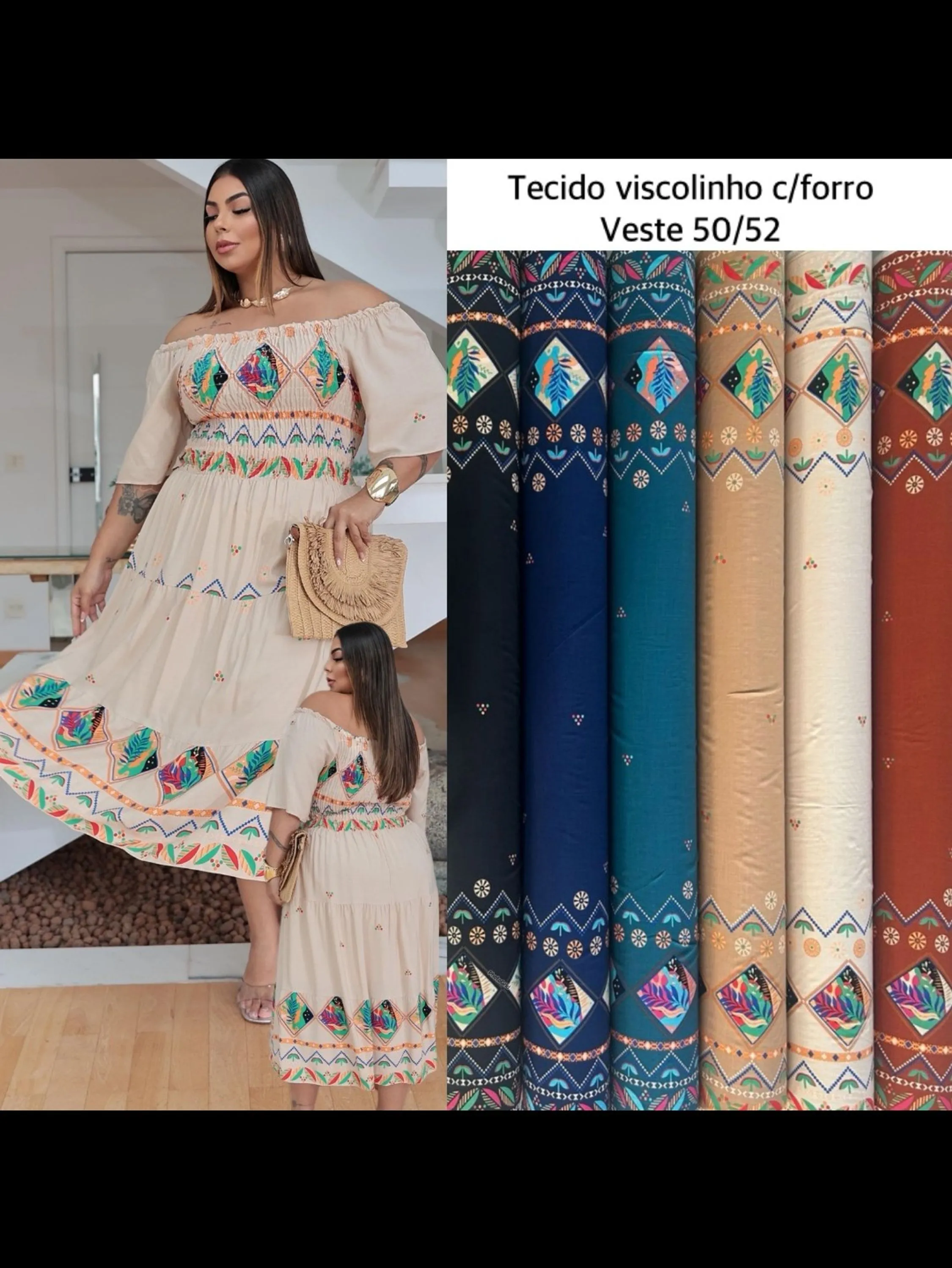 Vestido Midi Plus