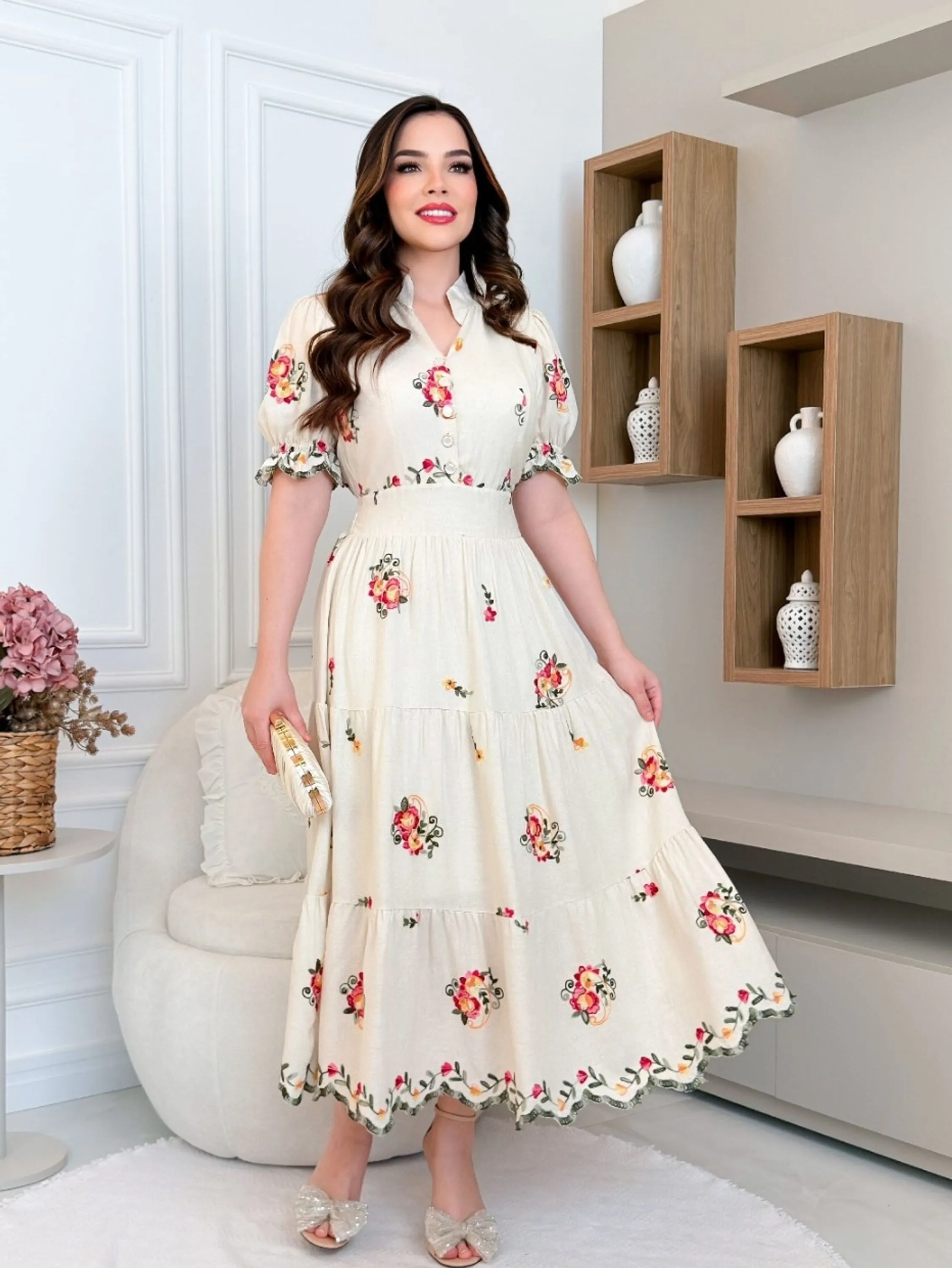 Vestido Longuete