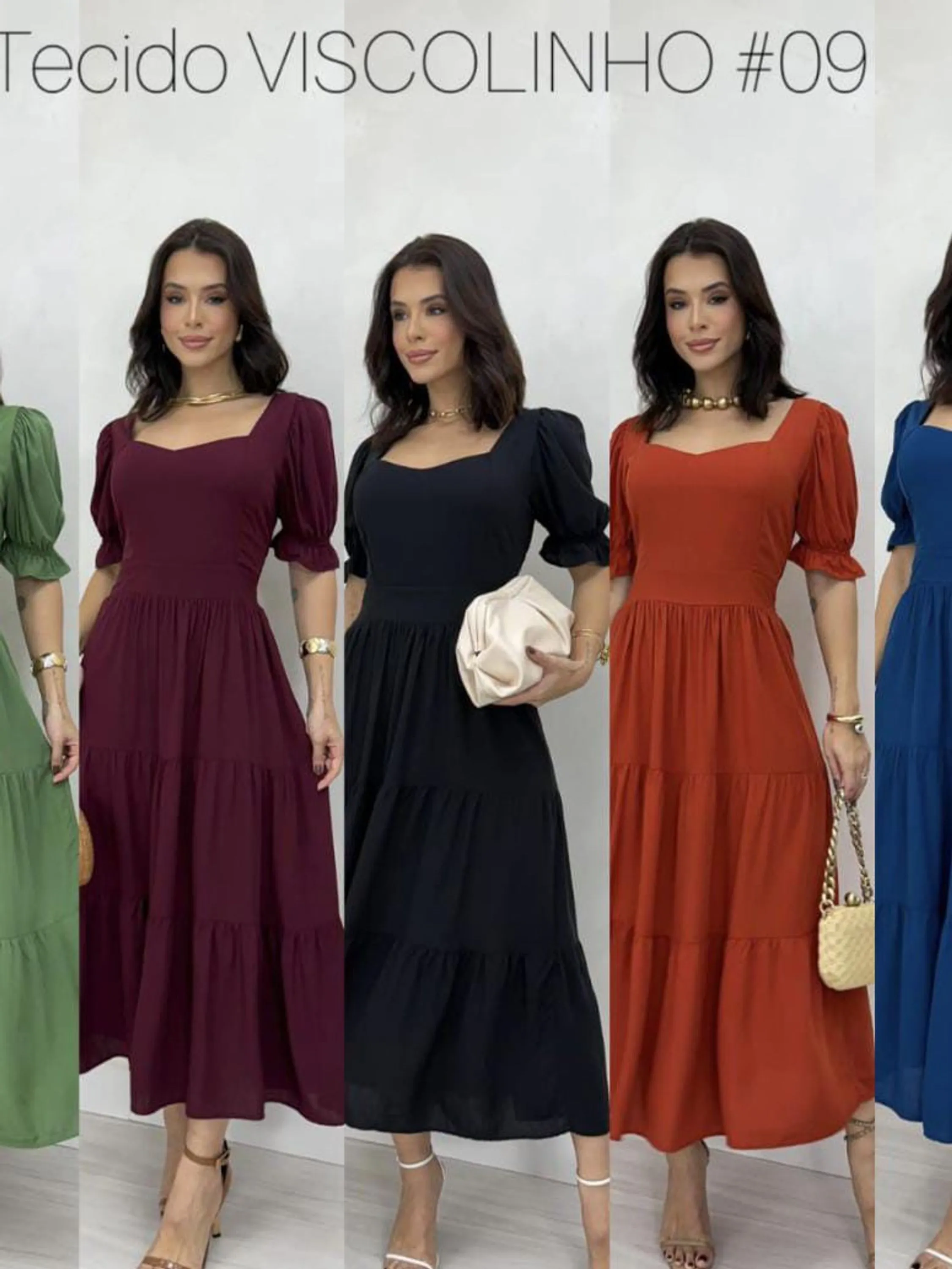 Vestido Longuete