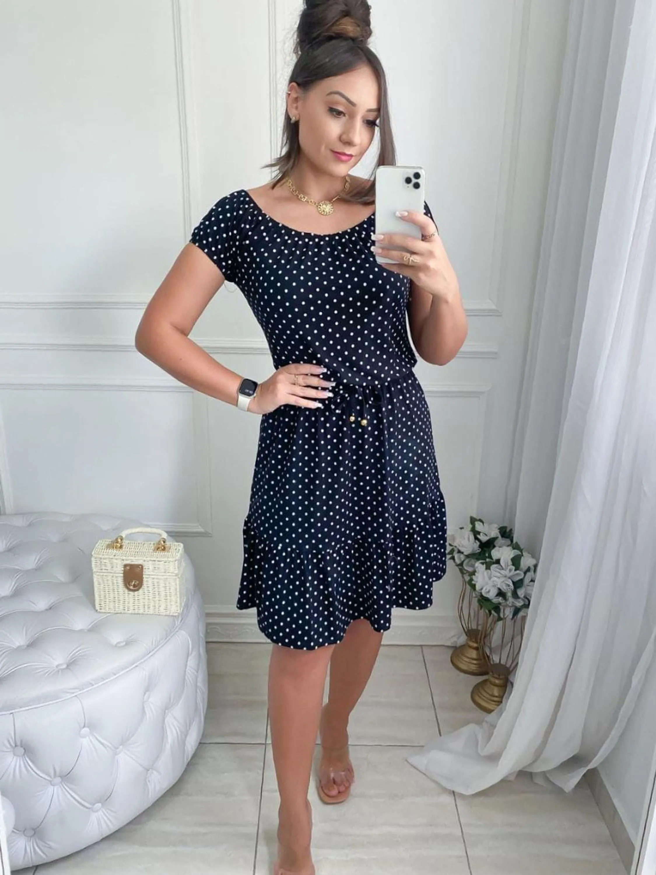 Vestido Midi Ciganinha