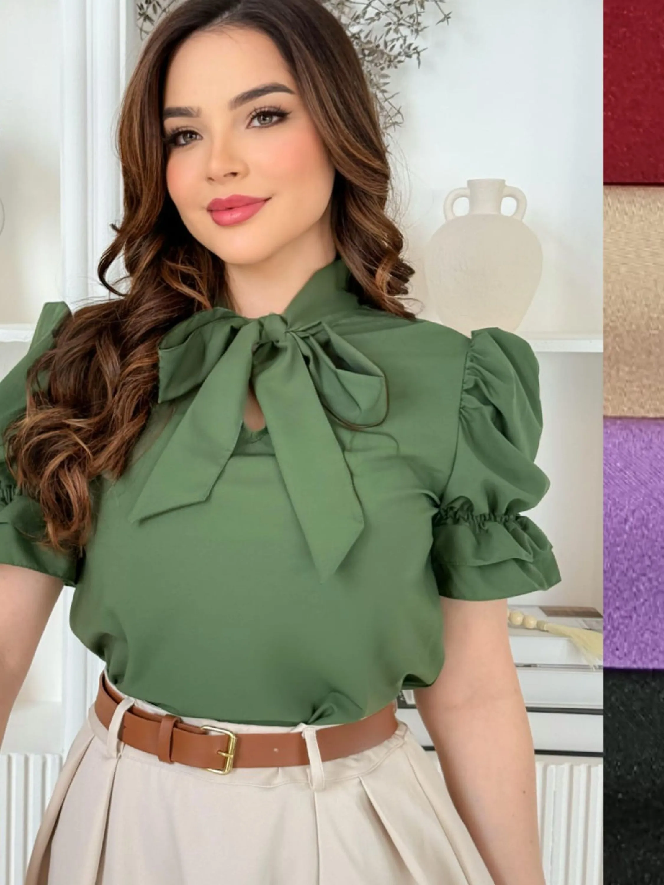 Blusa Manga Curta
