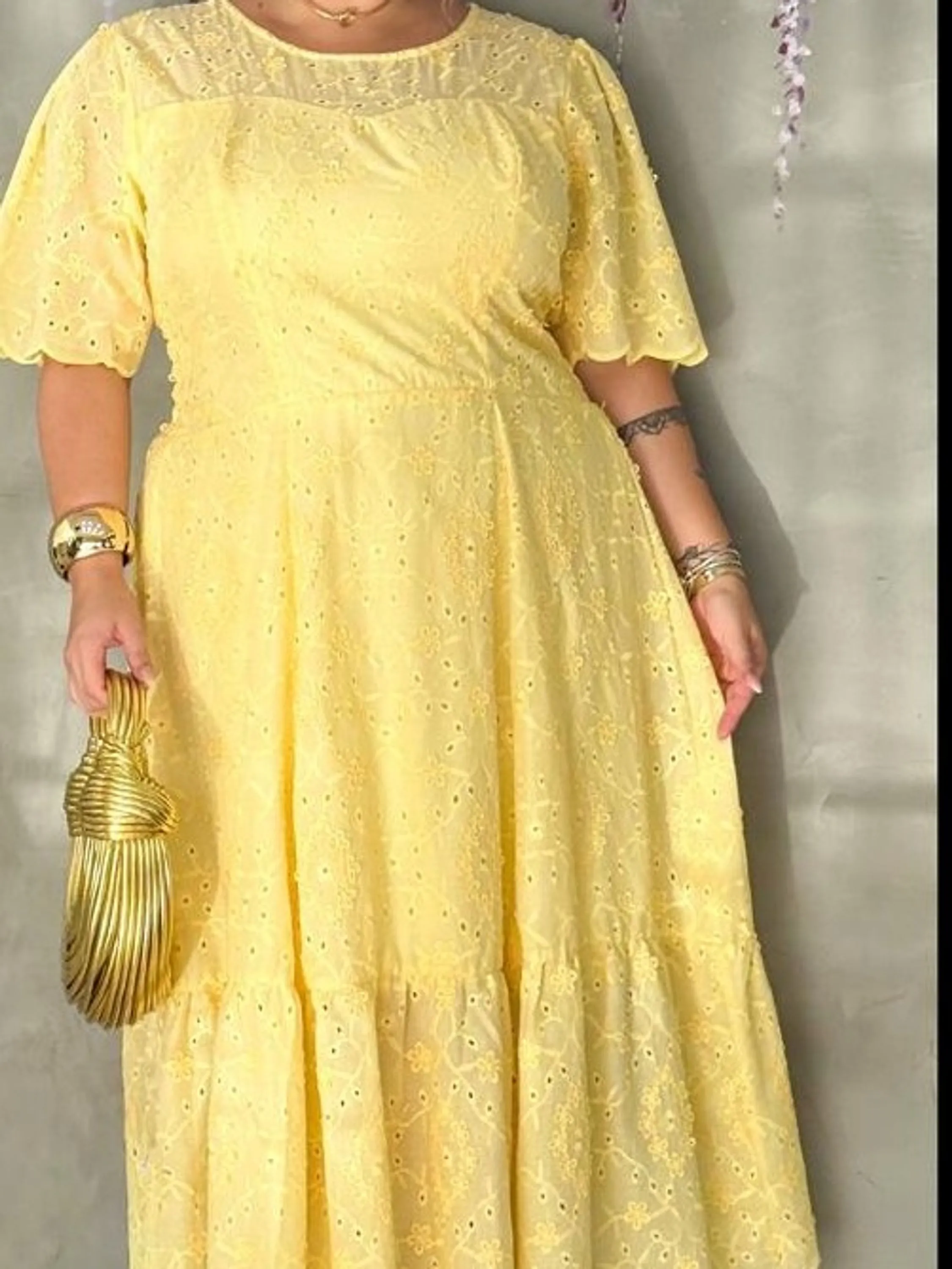 Vestido Longuete Plus