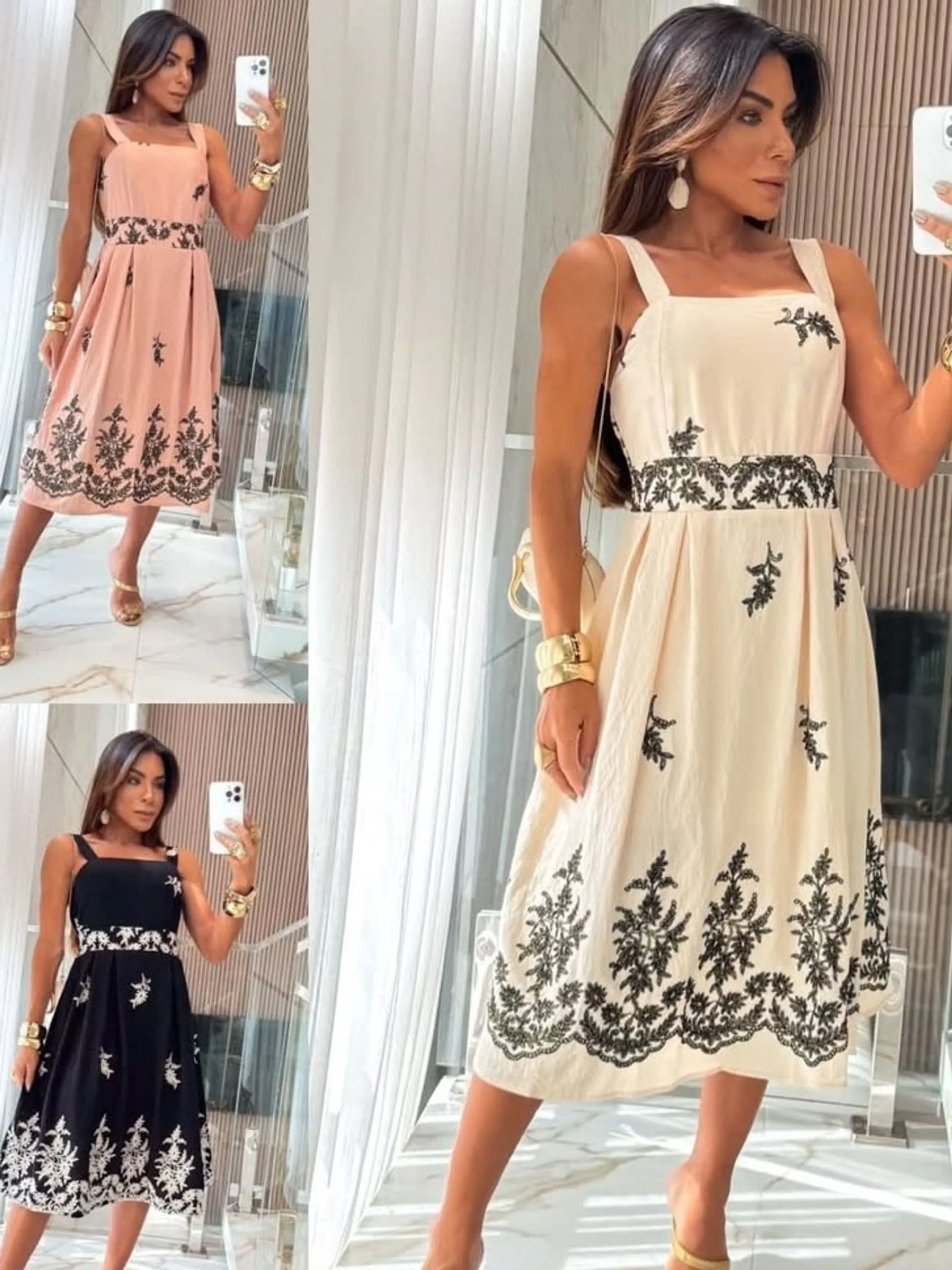 Vestido Alça