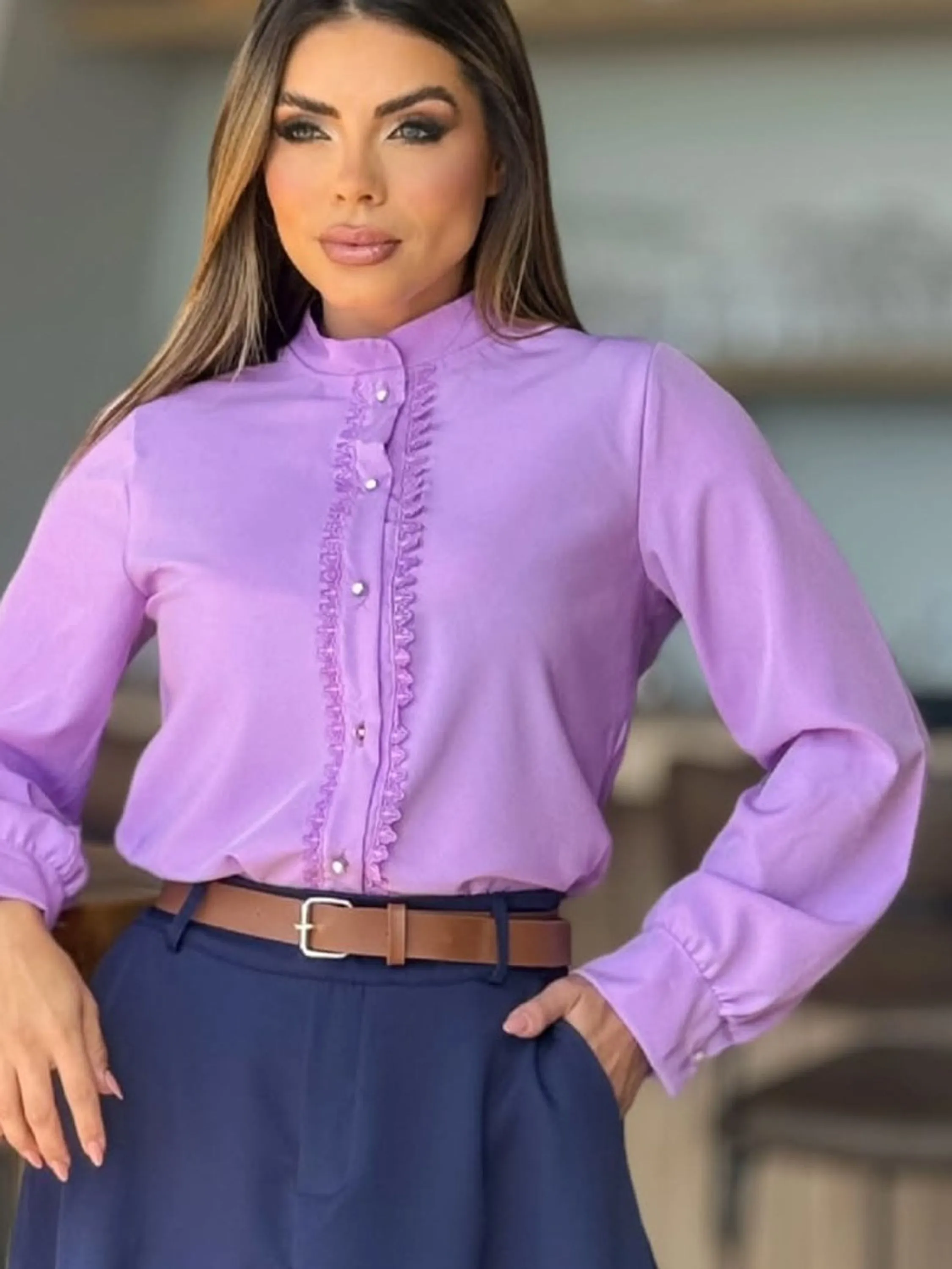 Blusa Manga Longa