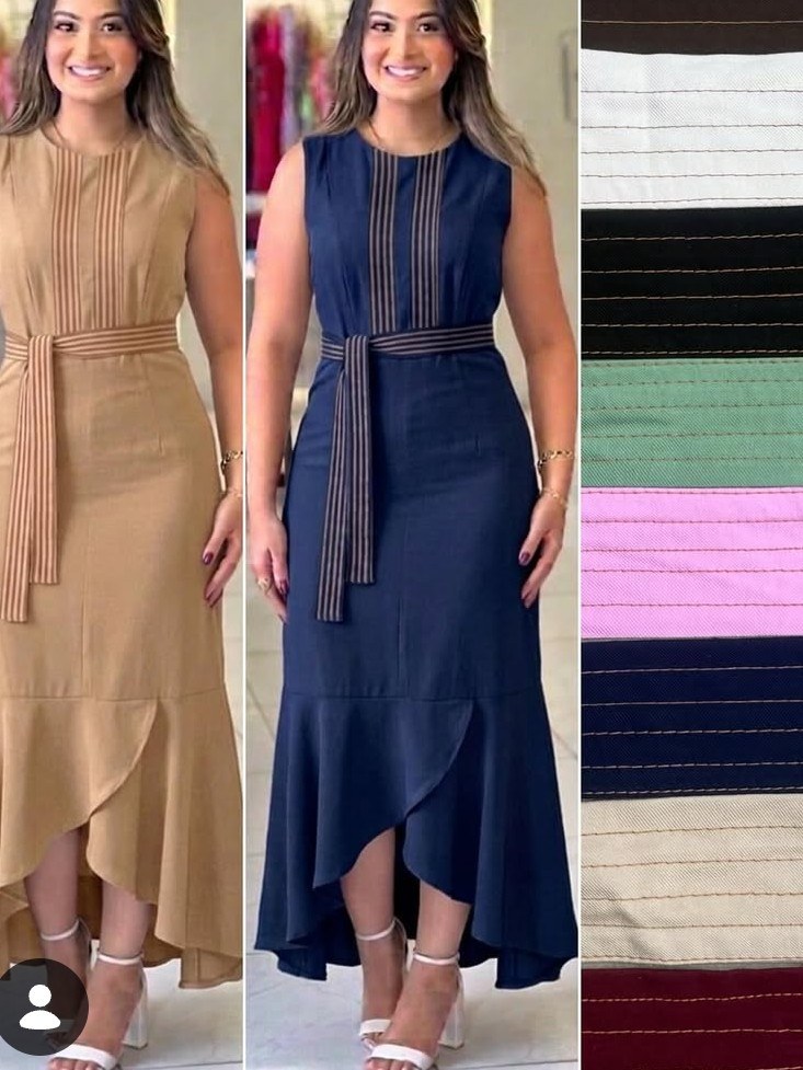 Vestido Mullet