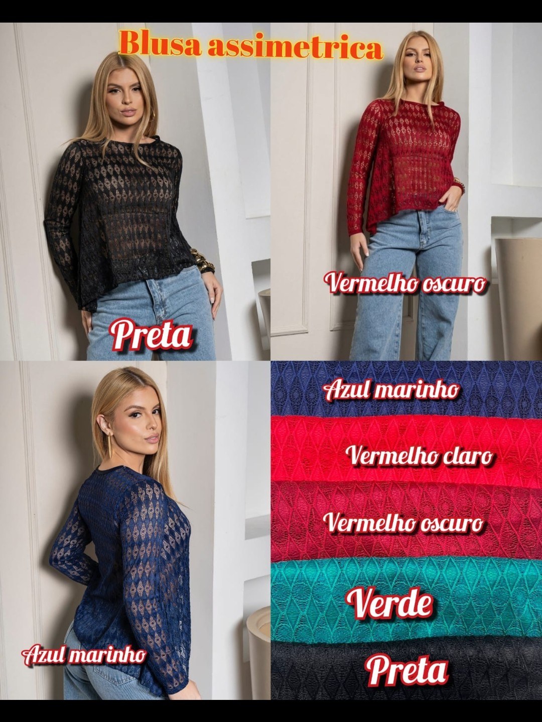 Blusa Assimétrica