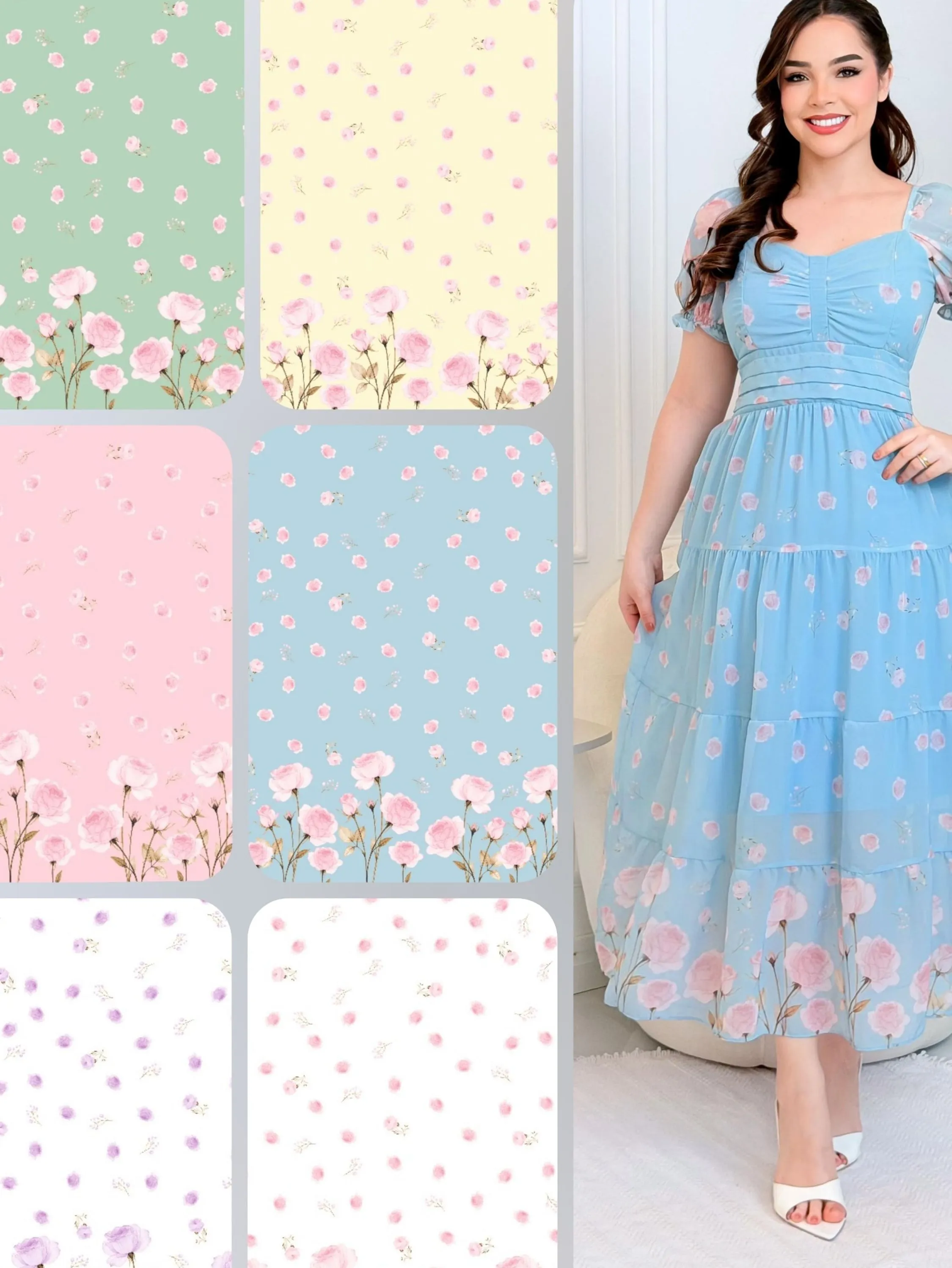 Vestido Longuete