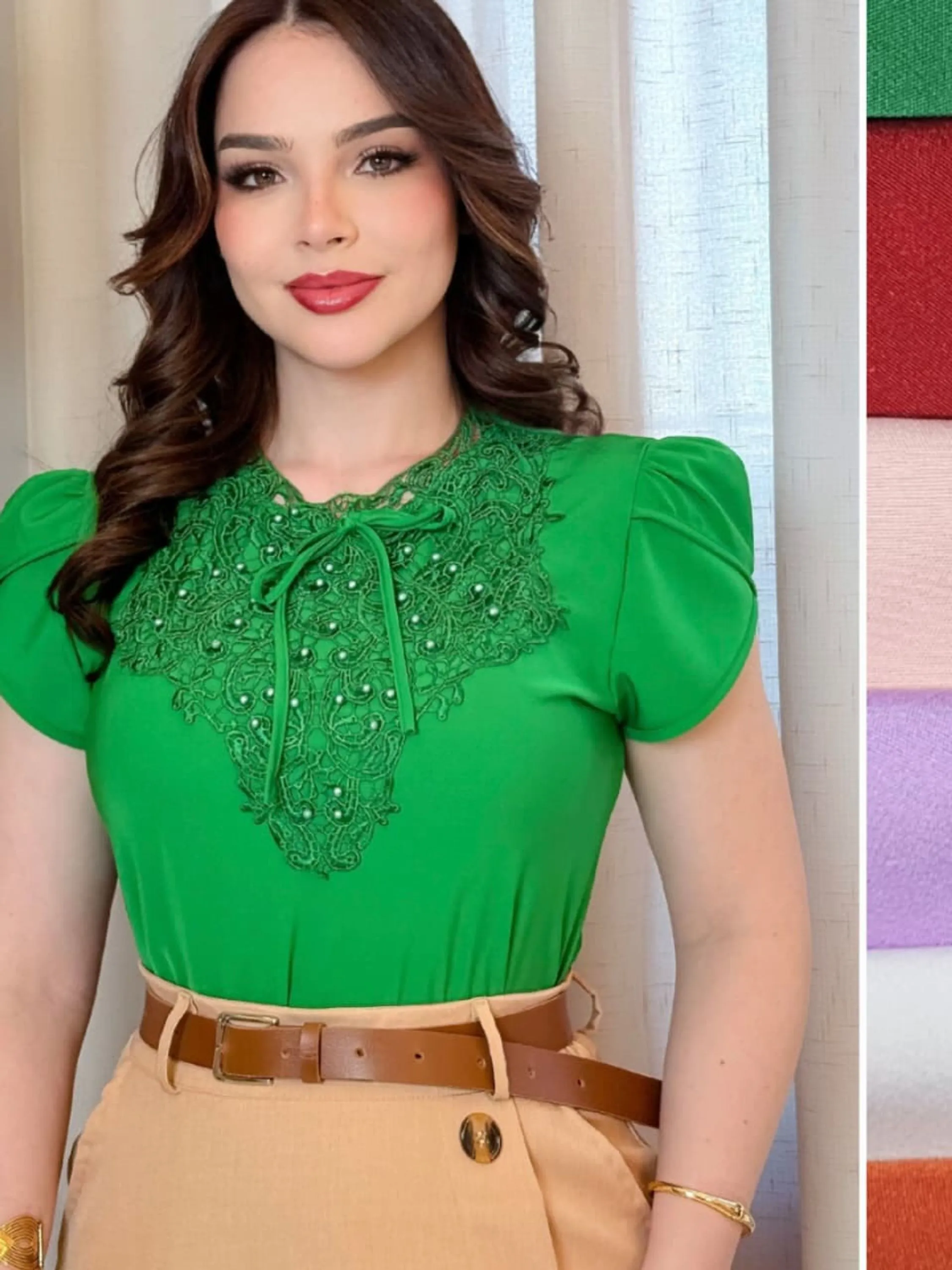 Blusa Manga Curta