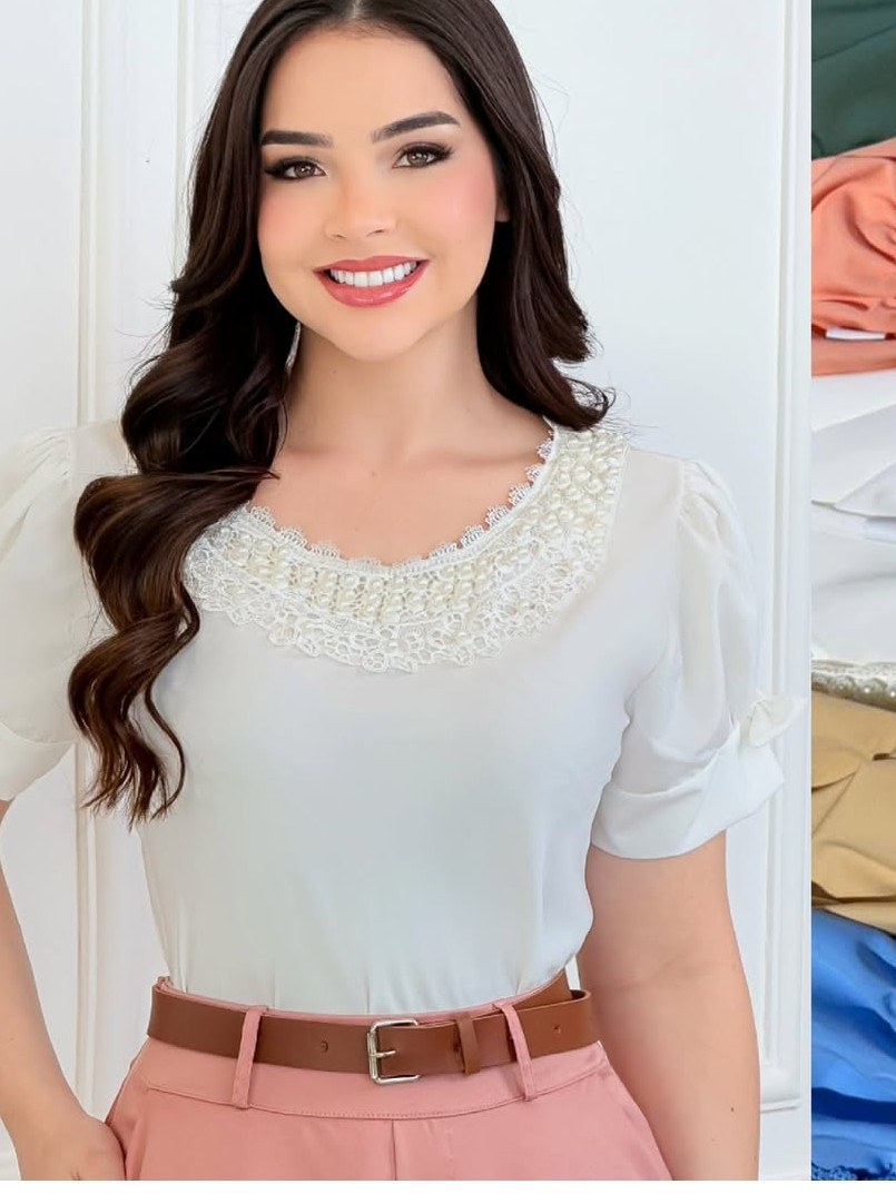Blusa Manga Curta